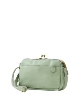 Legato Largo ショルダーバッグ お財布機能付き ヴィンテージ 自立 本革風生地 がま口 mini ナチュラルヴィンテージ LG-V0424