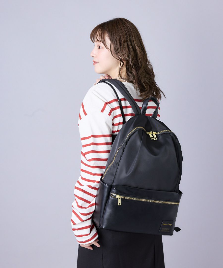 Legato Largo リュック バックパック 撥水 10ポケット 自立 A4 オールデイ LT-X0452