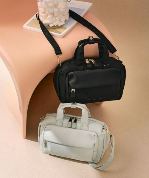 美品　マルボンゴルフ　 エナメルボストンバック　 シューズケース付 2way 美品マルボンゴルフ エナメルボストンバック シューズケース付 2way