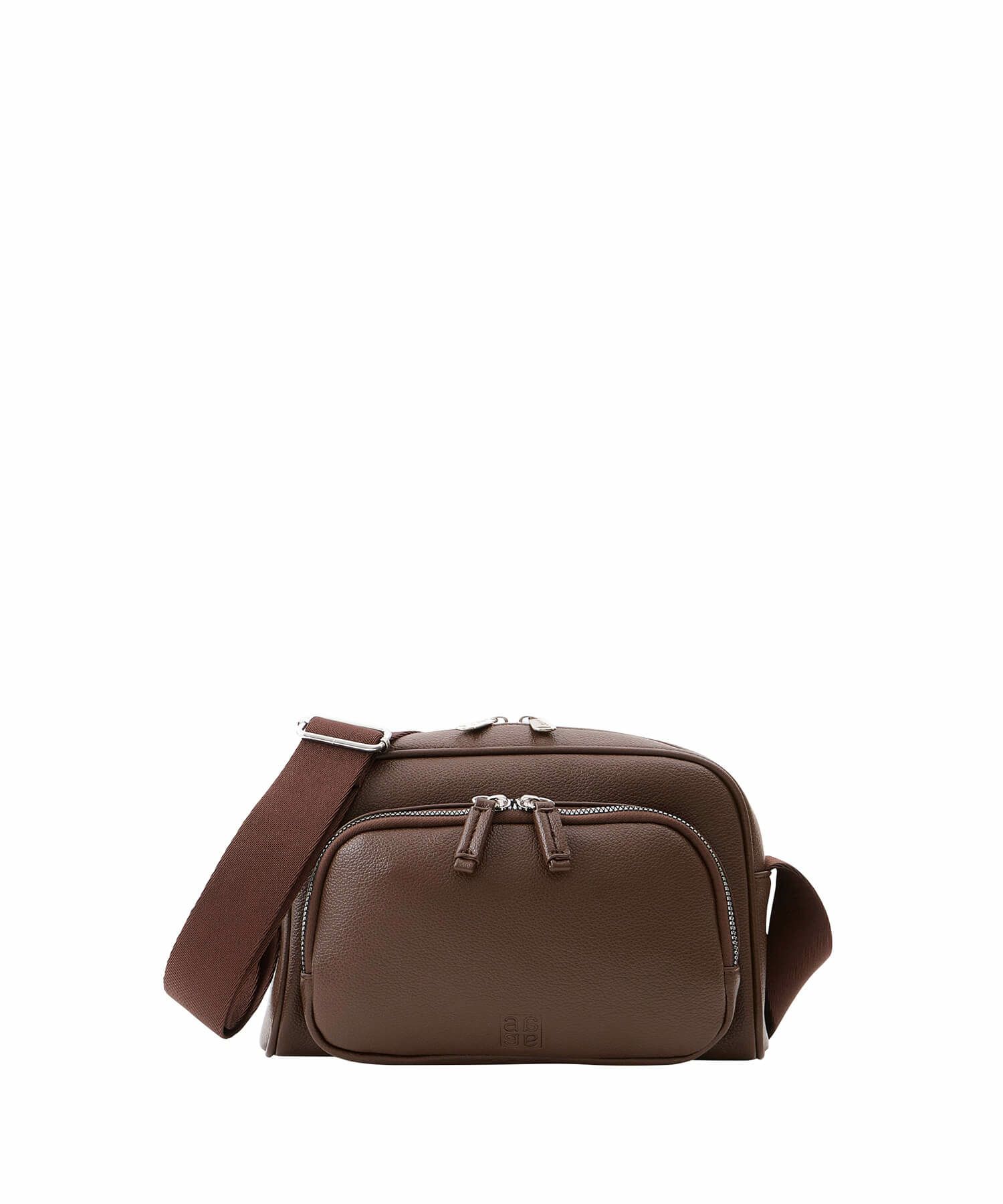 anello ショルダーバッグ 金属ビスロンファスナー 自立 mini CHERISH AGB5031