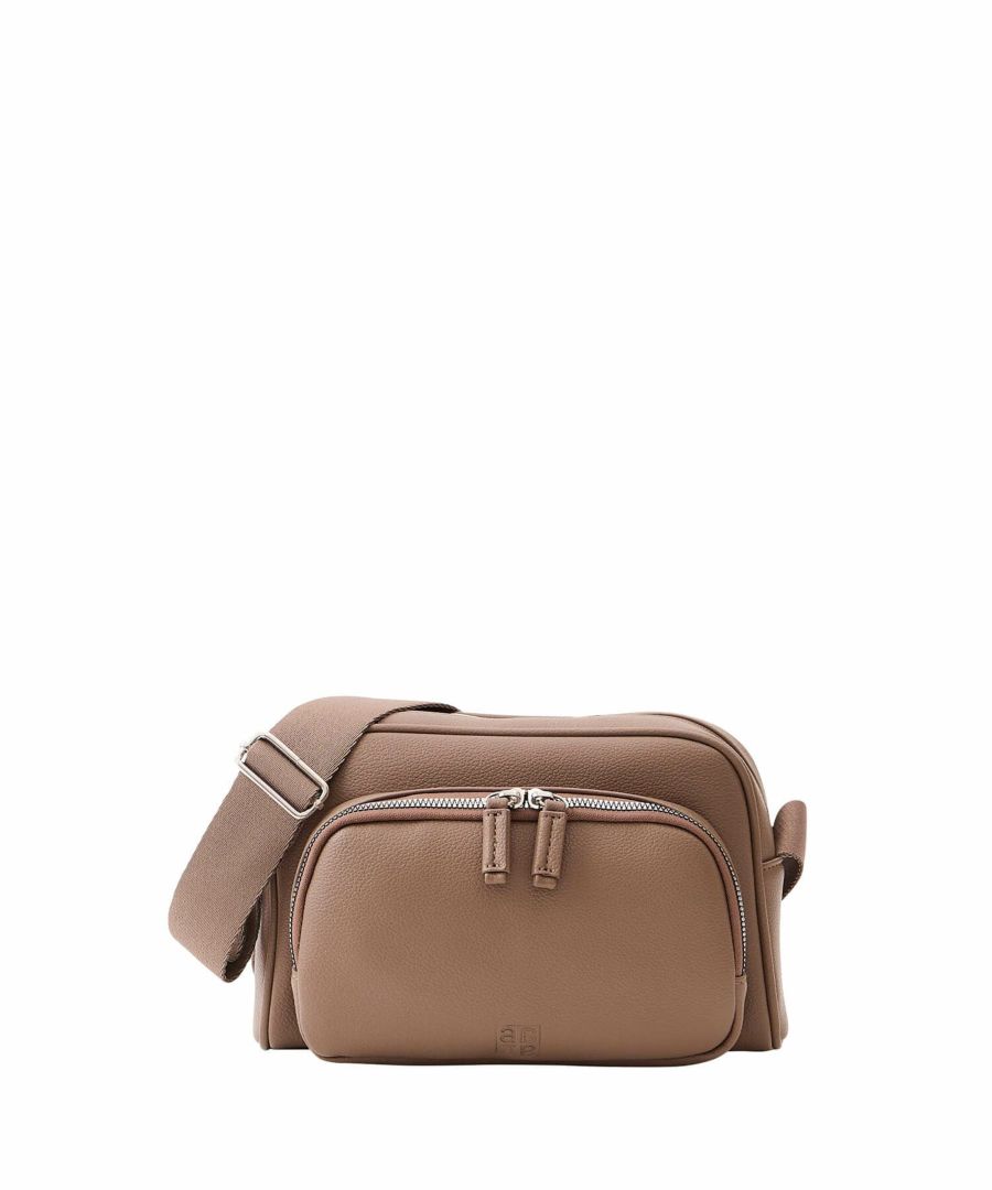 anello ショルダーバッグ 金属ビスロンファスナー 自立 mini CHERISH AGB5031