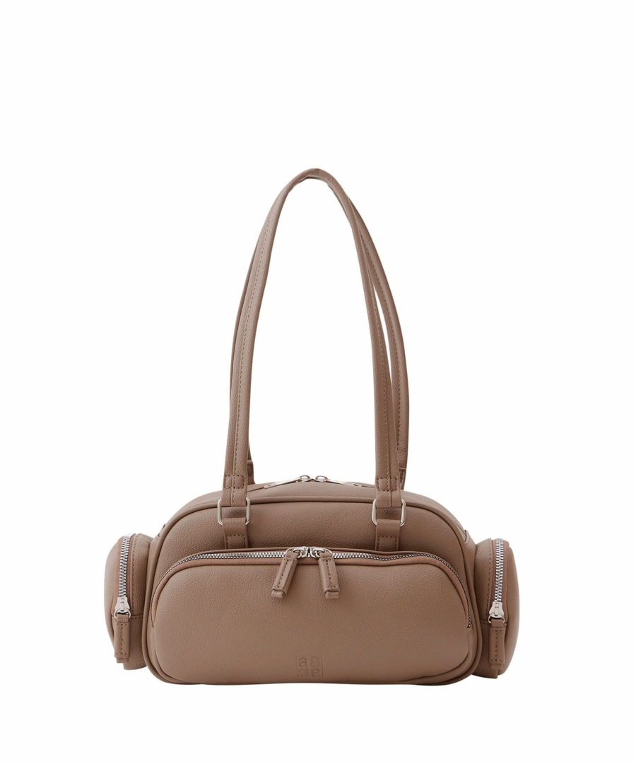 anello ボストンバッグ 金属ビスロンファスナー 自立 A5 CHERISH AGB5032