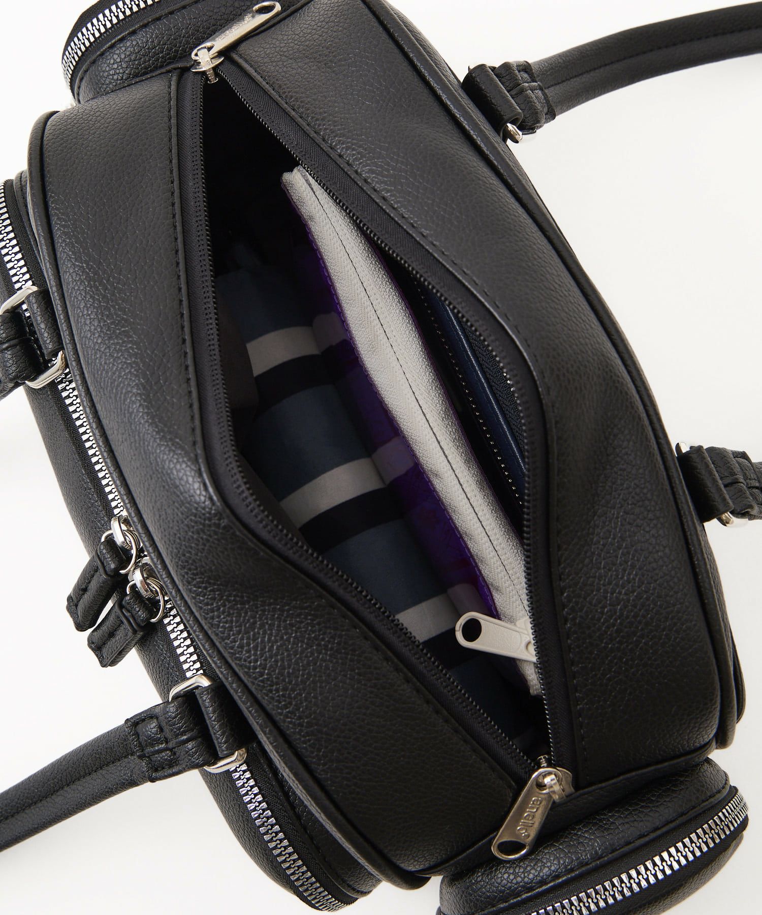 anello トートバッグ 金属ビスロンファスナー 自立 A5 CHERISH AGB5032