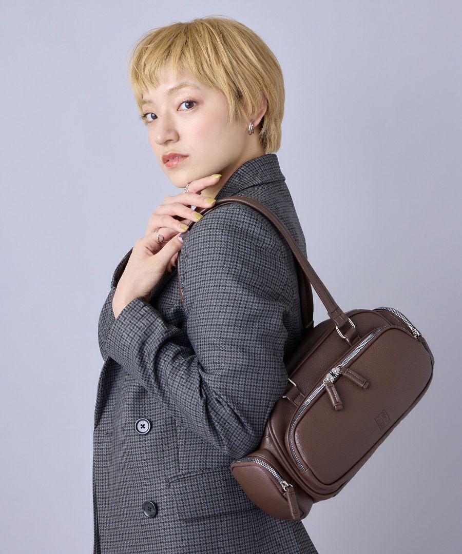 anello トートバッグ 金属ビスロンファスナー 自立 A5 CHERISH AGB5032