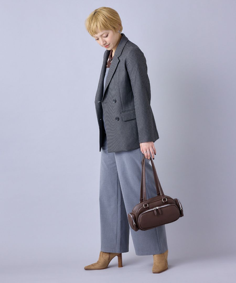 anello トートバッグ 金属ビスロンファスナー 自立 A5 CHERISH AGB5032