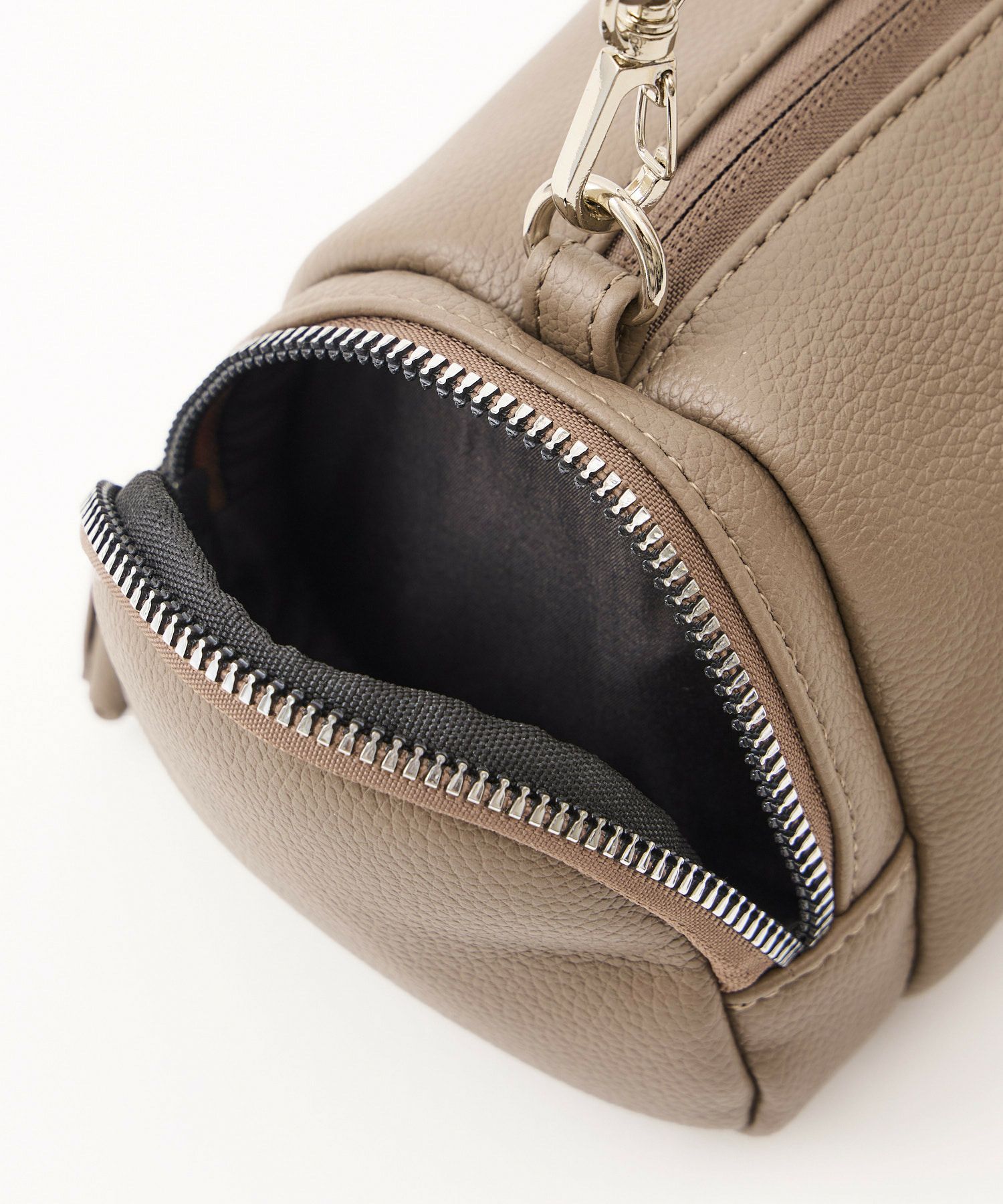 anello ショルダーバッグ 金属ビスロンファスナー 自立 mini CHERISH AGB5035