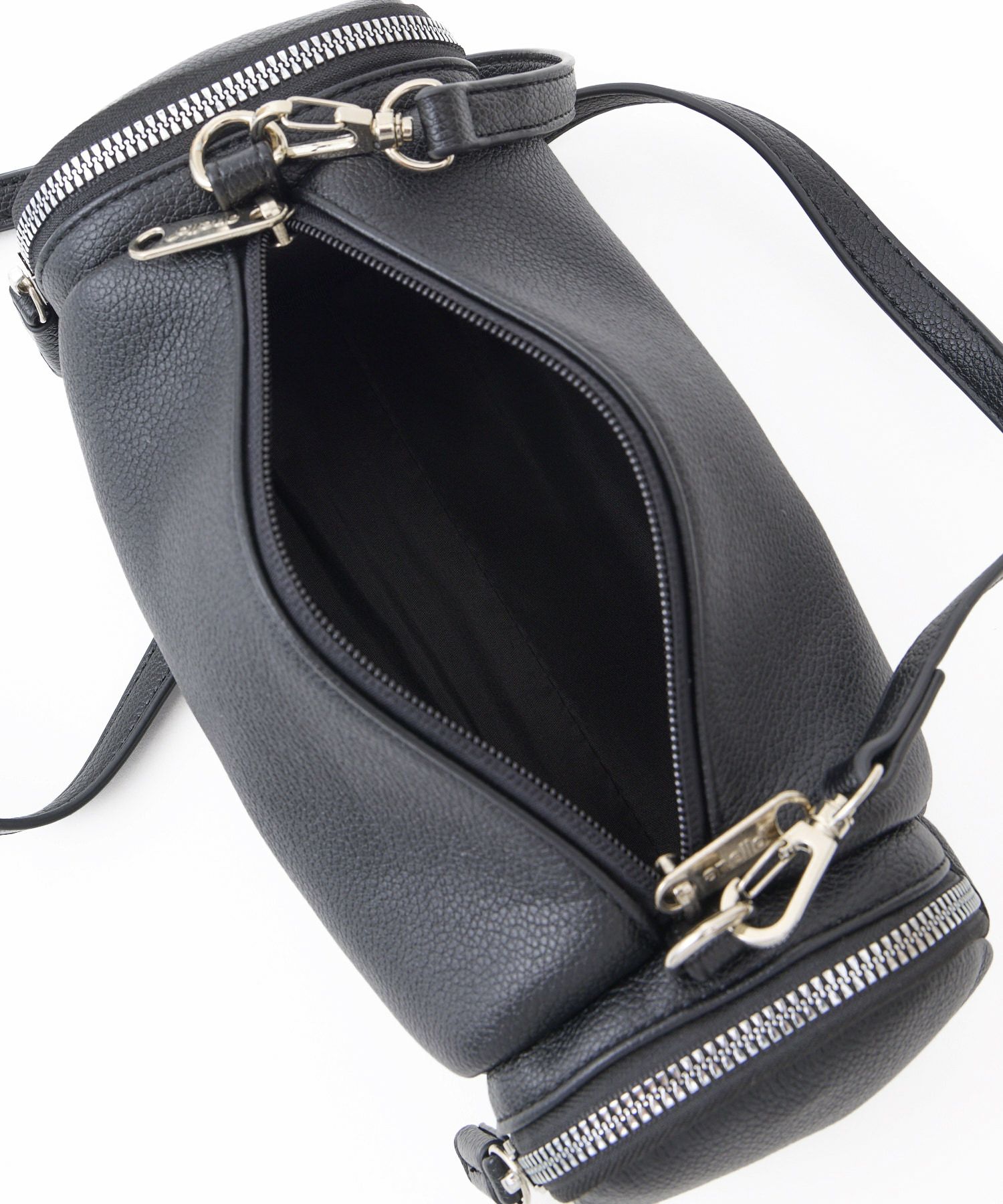 anello ショルダーバッグ 金属ビスロンファスナー 自立 mini CHERISH AGB5035