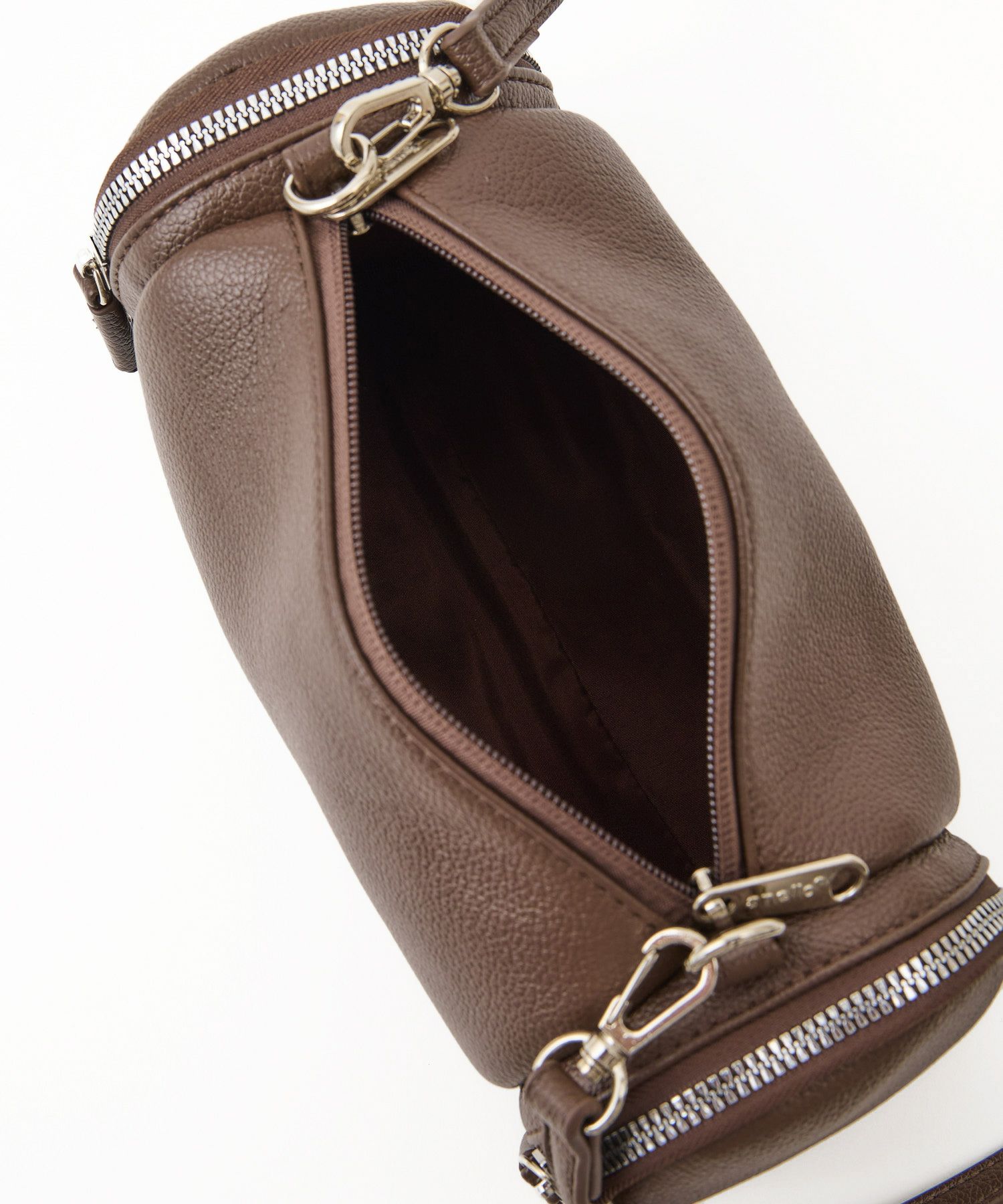 anello ショルダーバッグ 金属ビスロンファスナー 自立 mini CHERISH AGB5035