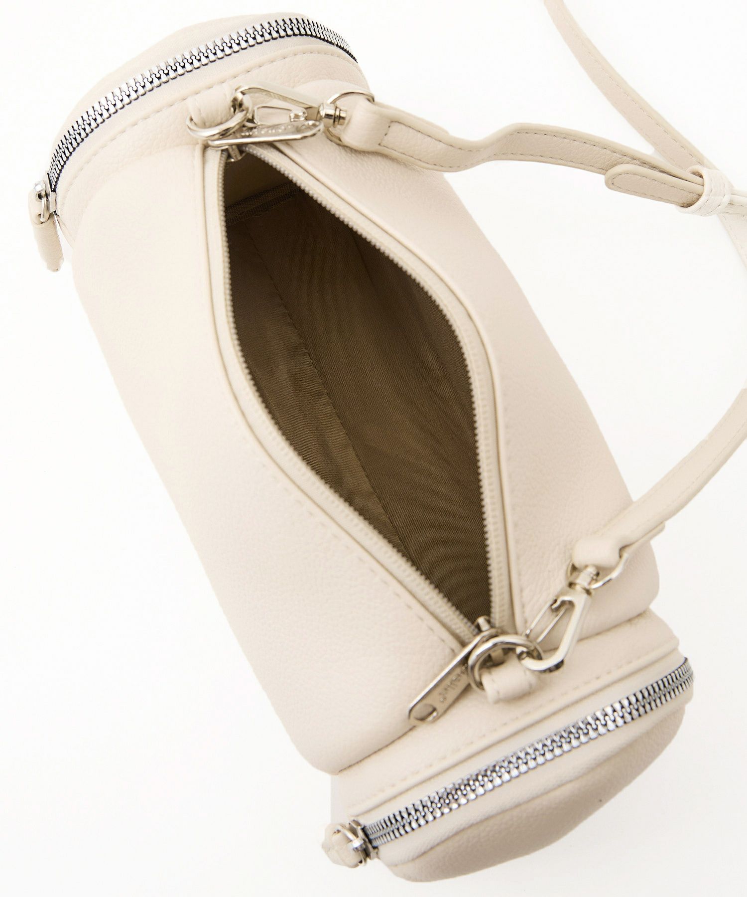 anello ショルダーバッグ 金属ビスロンファスナー 自立 mini CHERISH AGB5035