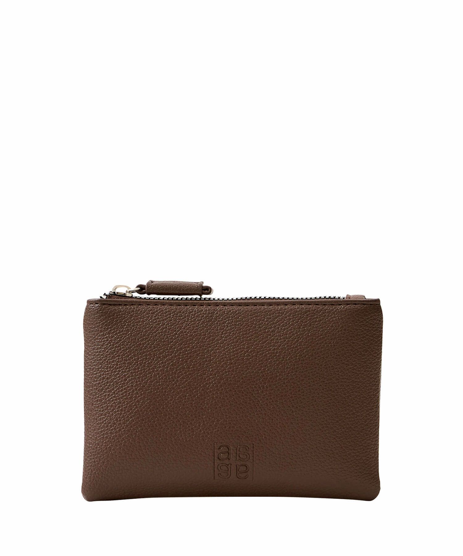 anello ポーチ 金属ビスロンファスナー 自立 mini CHERISH AGB5036