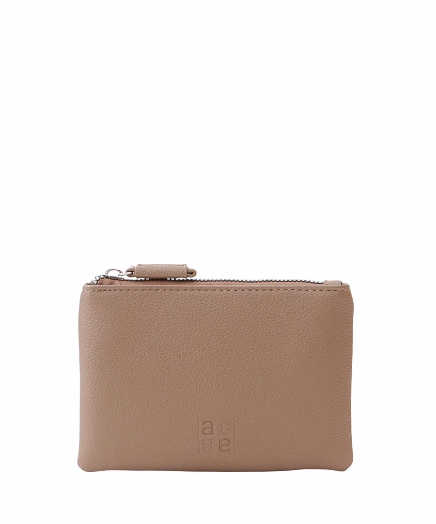 anello ポーチ 金属ビスロンファスナー 自立 mini CHERISH AGB5036