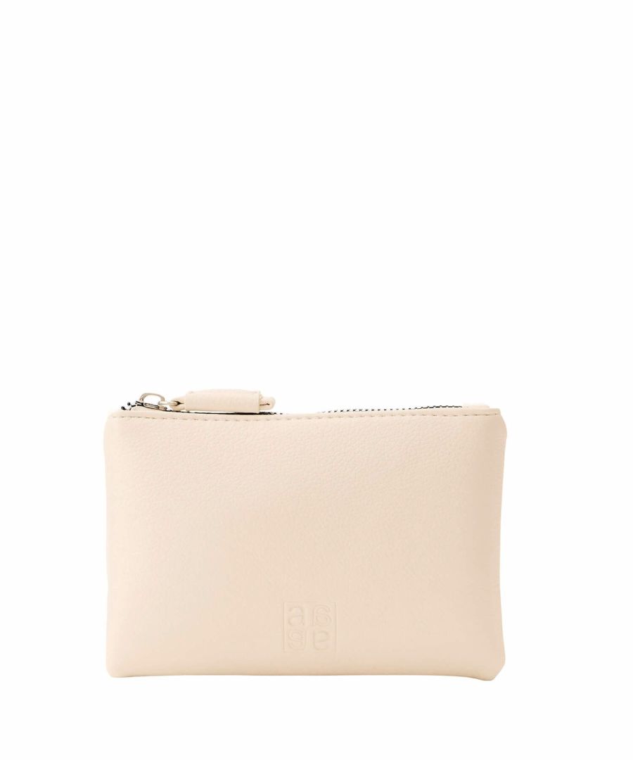 anello ポーチ 金属ビスロンファスナー 自立 mini CHERISH AGB5036