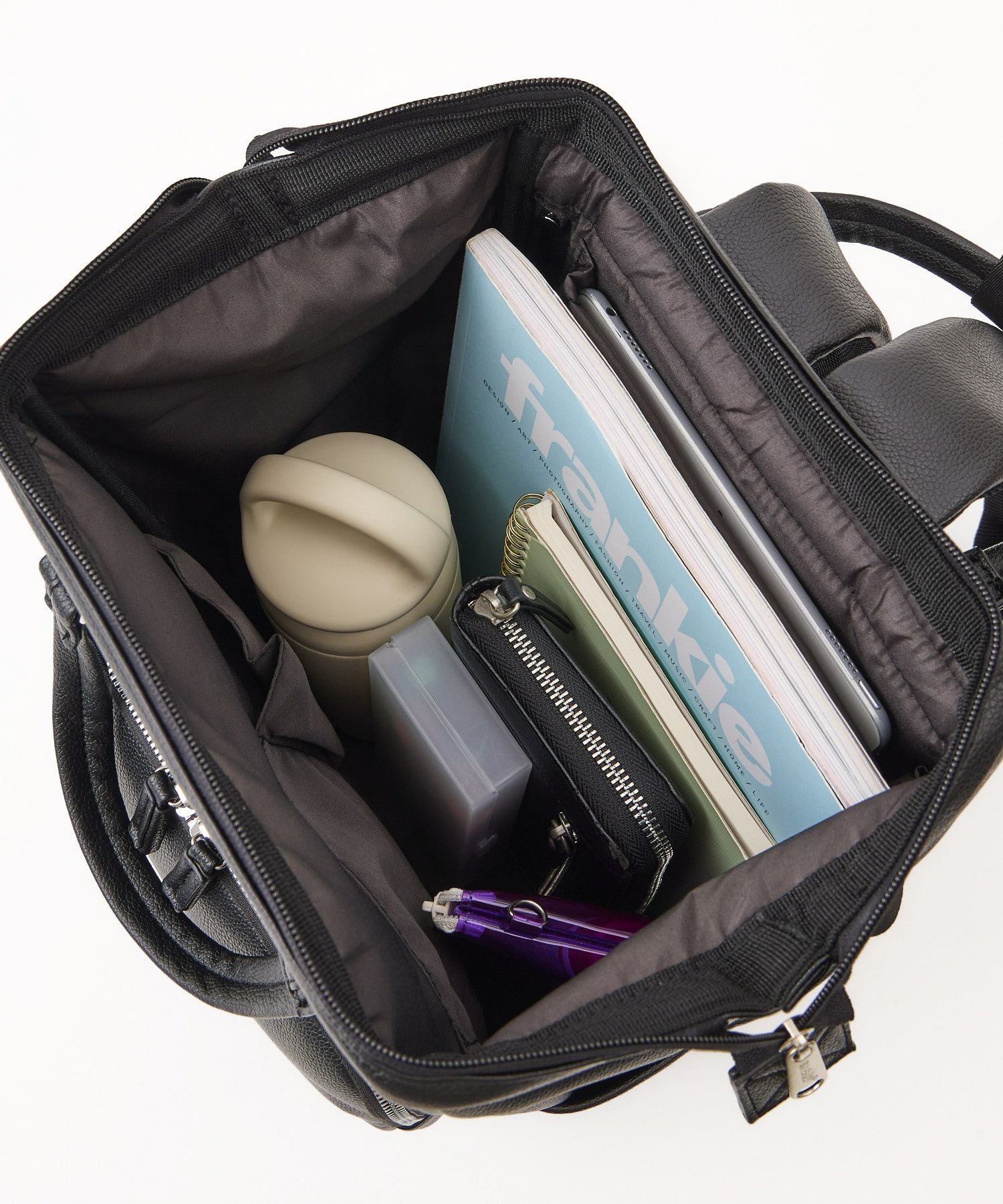 anello リュック バックパック 金属ビスロンファスナー 自立 キャリーオン A4 CHERISH AGB5037