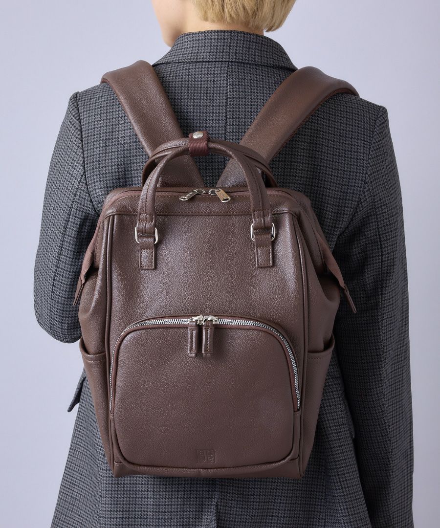 anello リュック バックパック 金属ビスロンファスナー 自立 キャリーオン A4 CHERISH AGB5037