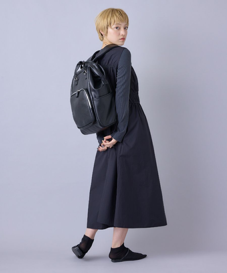 anello リュック バックパック 金属ビスロンファスナー 自立 キャリーオン A4 CHERISH AGB5038