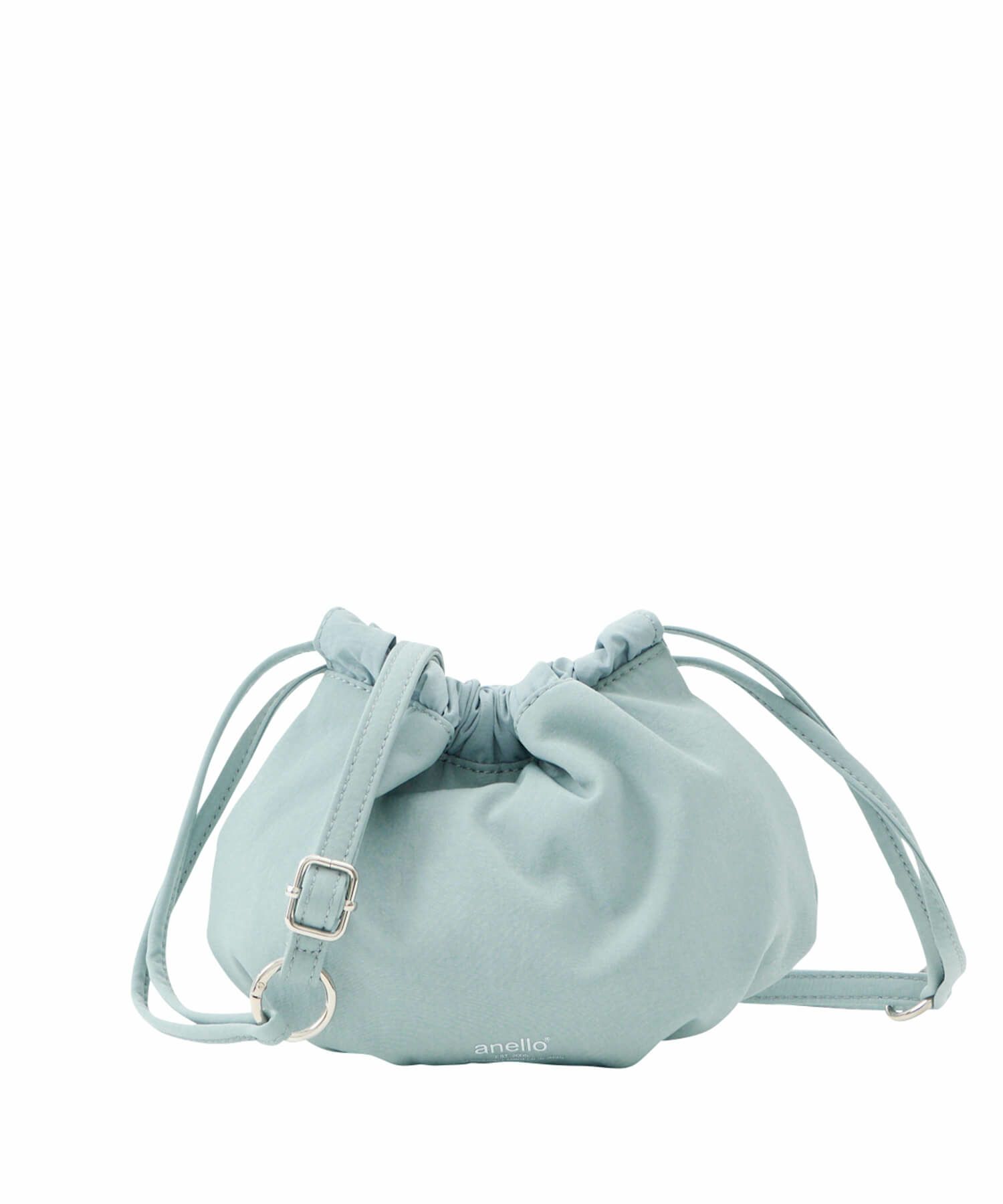 anello ショルダーバッグ 撥水 2WAY 巾着 mini MANO AIS1401