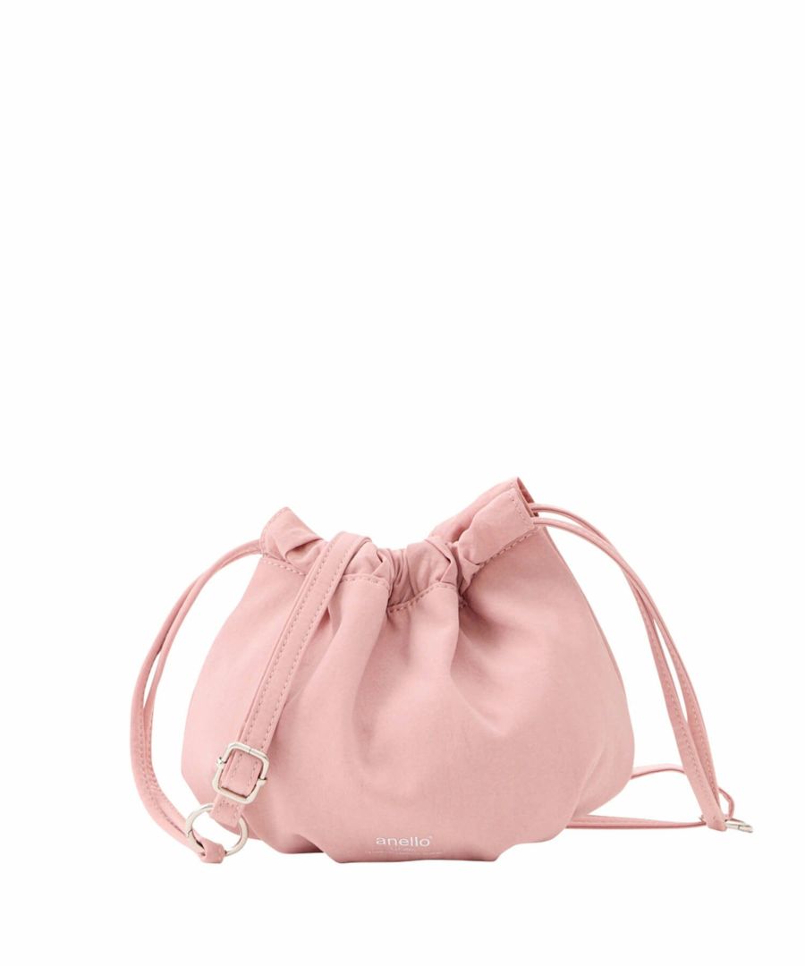 anello ショルダーバッグ 撥水 2WAY 巾着 mini MANO AIS1401