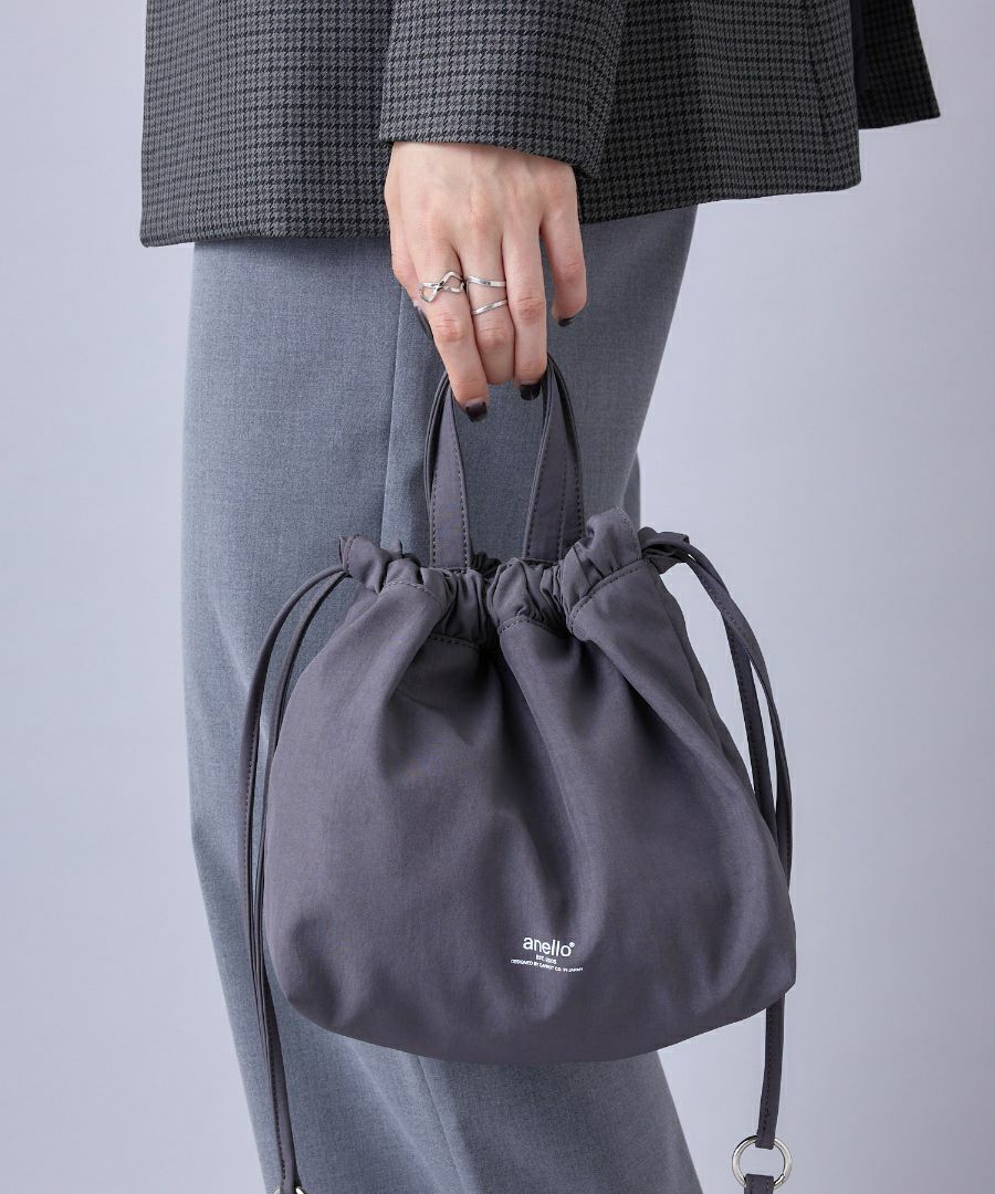 anello トートバッグ 撥水2WAY 巾着 A5 A5 MANO AIS1403