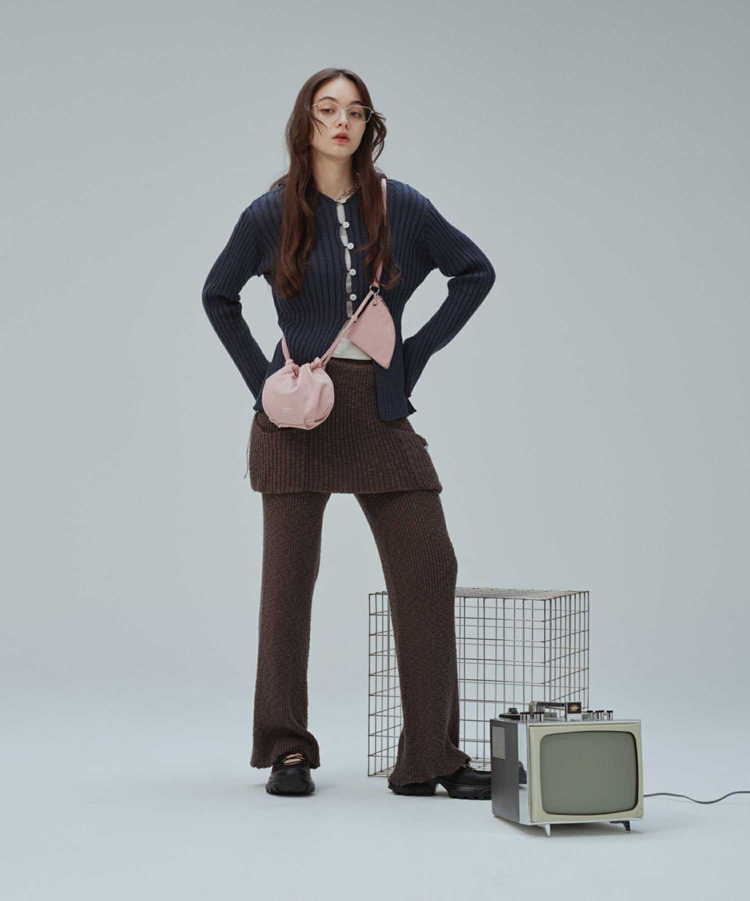 anello ポーチ 撥水 mini MANO AIS1404