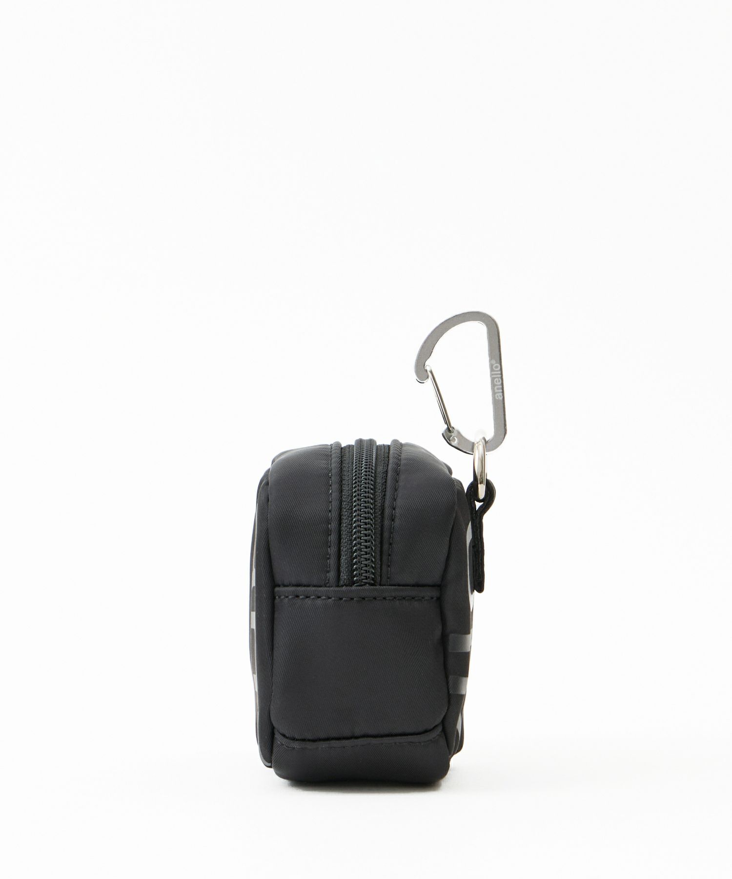 anello ポーチ 両面撥水 ラバープリント パディング カラビナ mini ALF AIY0131
