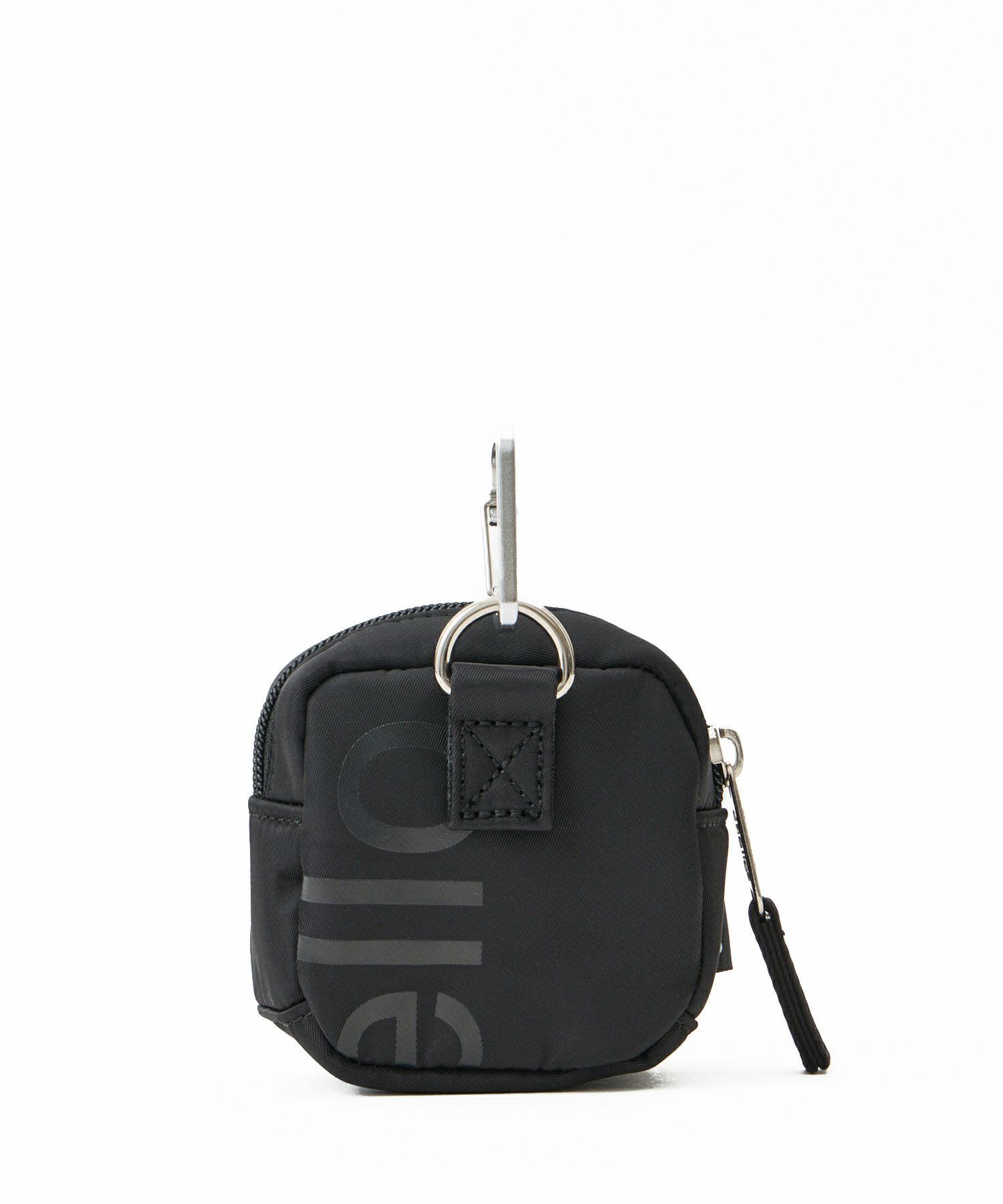 anello ポーチ 両面撥水 ラバープリント パディング カラビナ mini ALF AIY0131