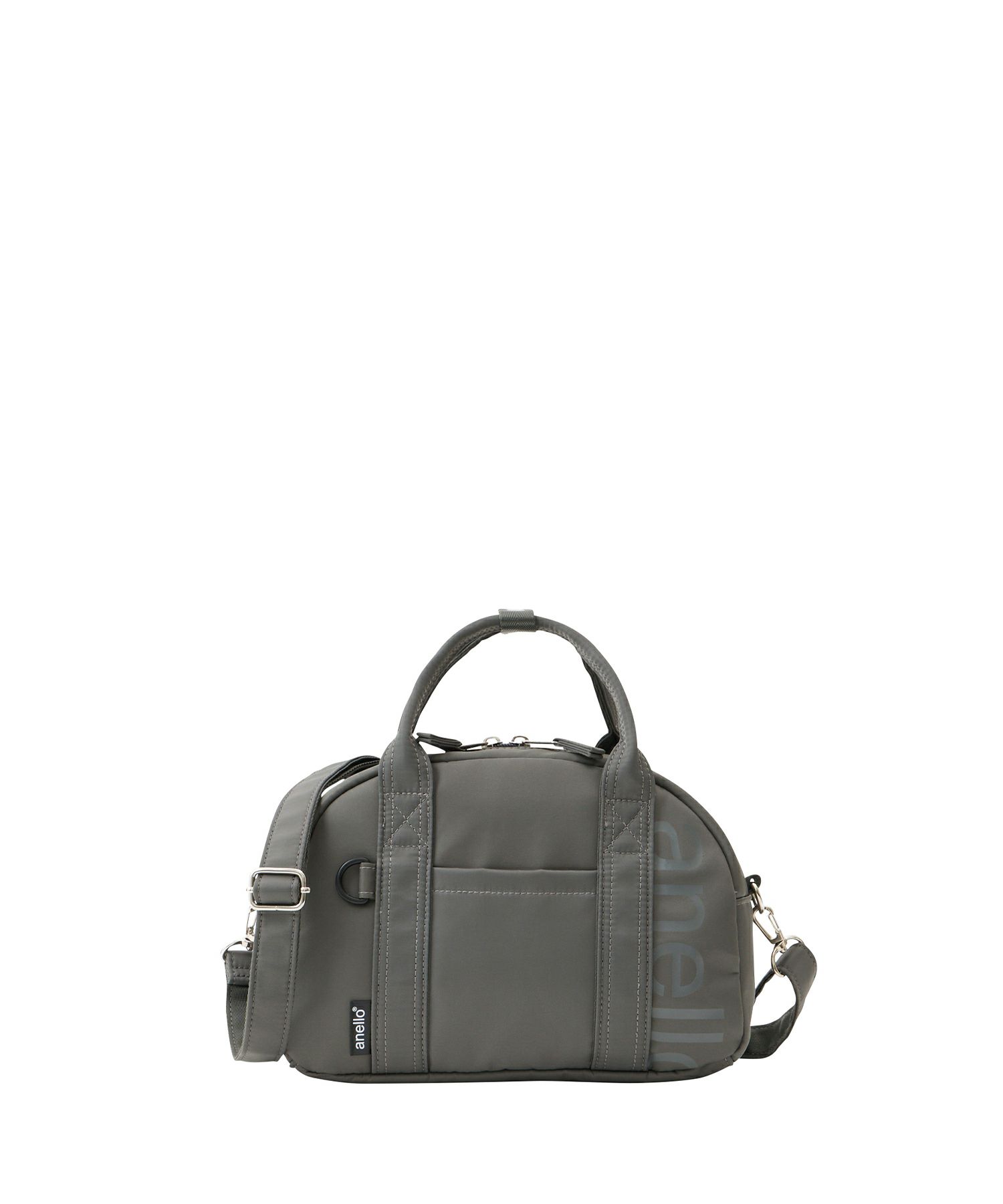 anello ショルダーバッグ 両面撥水 ラバープリント パディング Dカン 2WAY mini ALF AIY0132