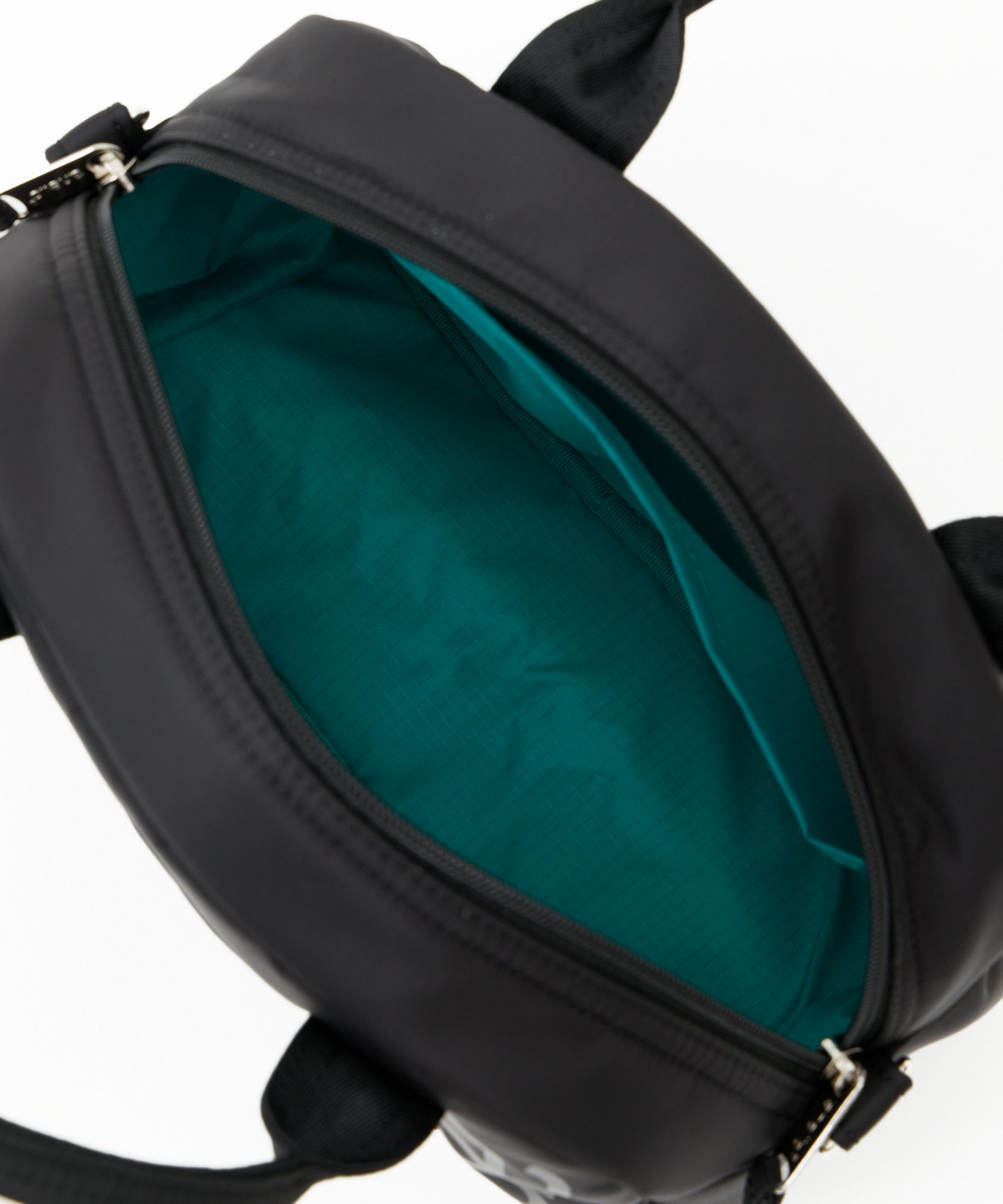 anello ボストンバッグ 両面撥水 ラバープリント パディング Dカン 2WAY mini ALF AIY0132