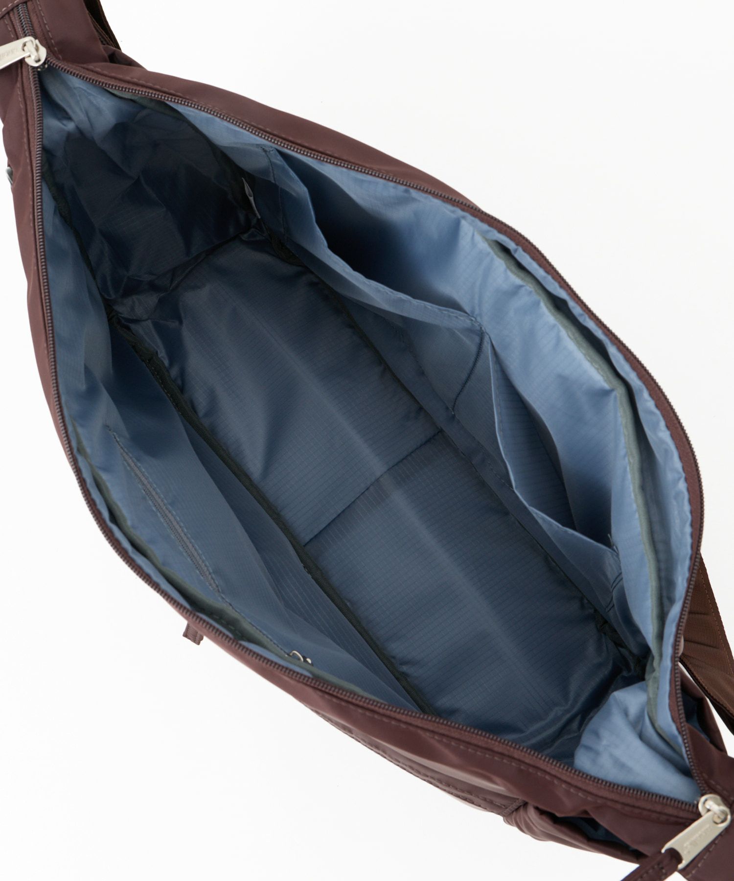 anello ショルダーバッグ 両面撥水 ラバープリント パディング Dカン A4 ALF AIY0133