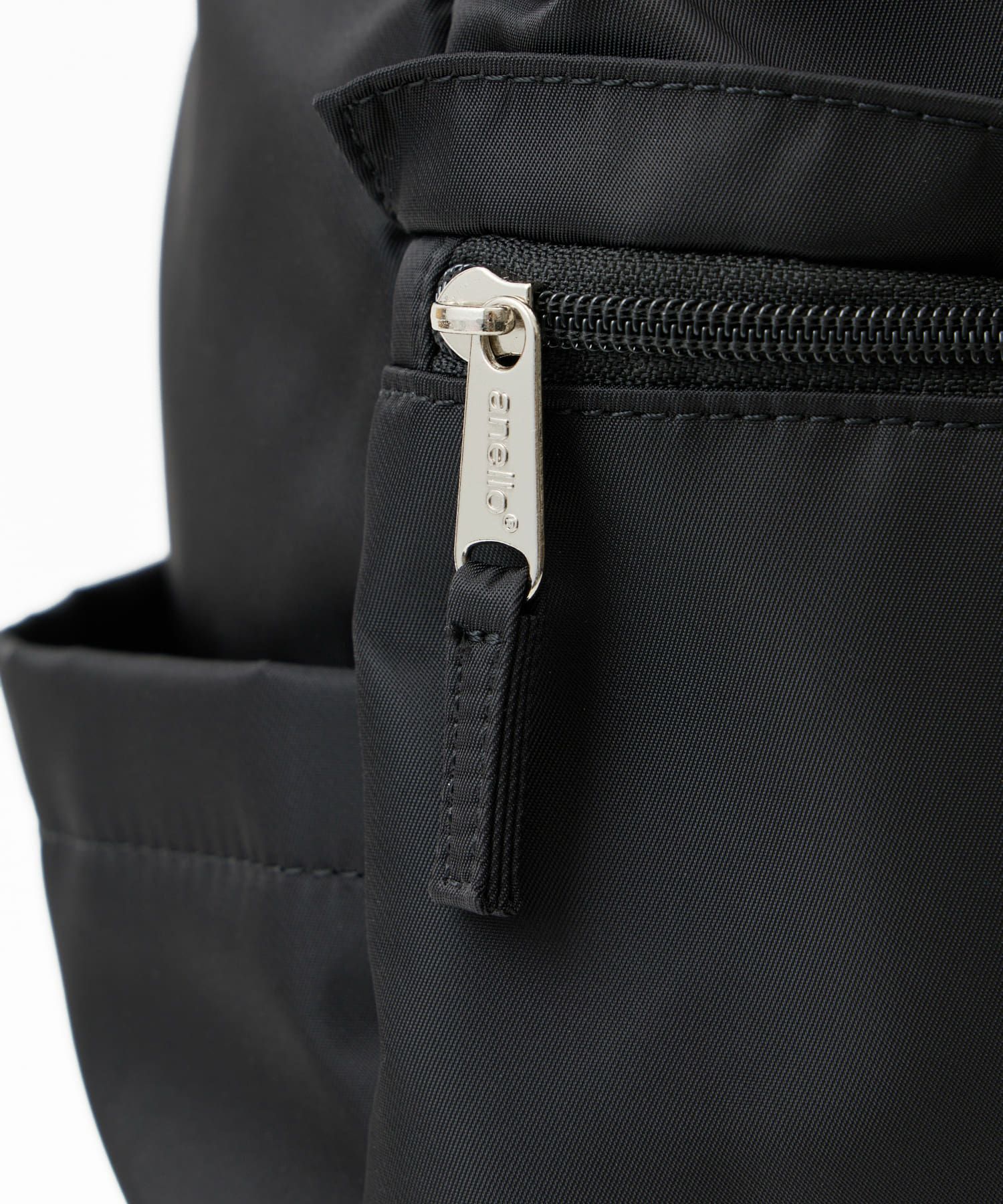 anello リュック バックパック 両面撥水 ラバープリント パディング Dカン PC収納 キャリーオン A4 ALF AIY0134