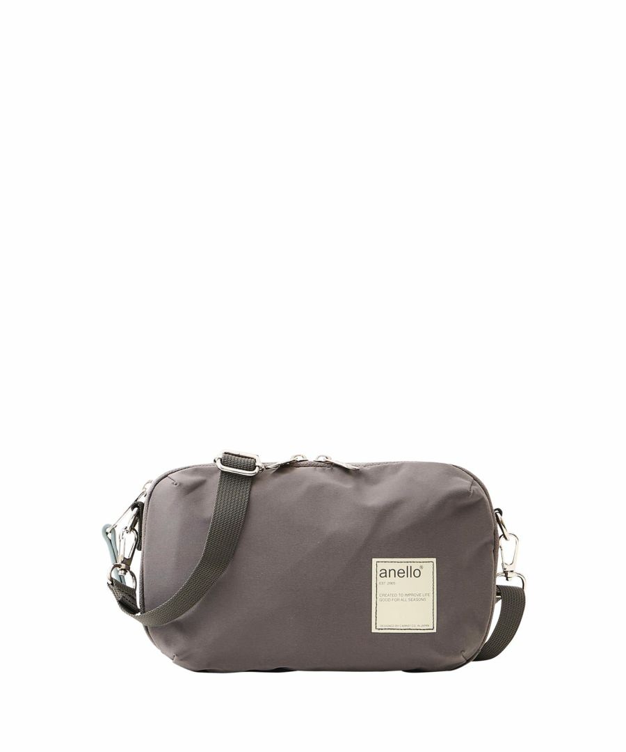 anello ショルダーバッグ 両面撥水 お財布機能 mini CIRCLE ATS0656