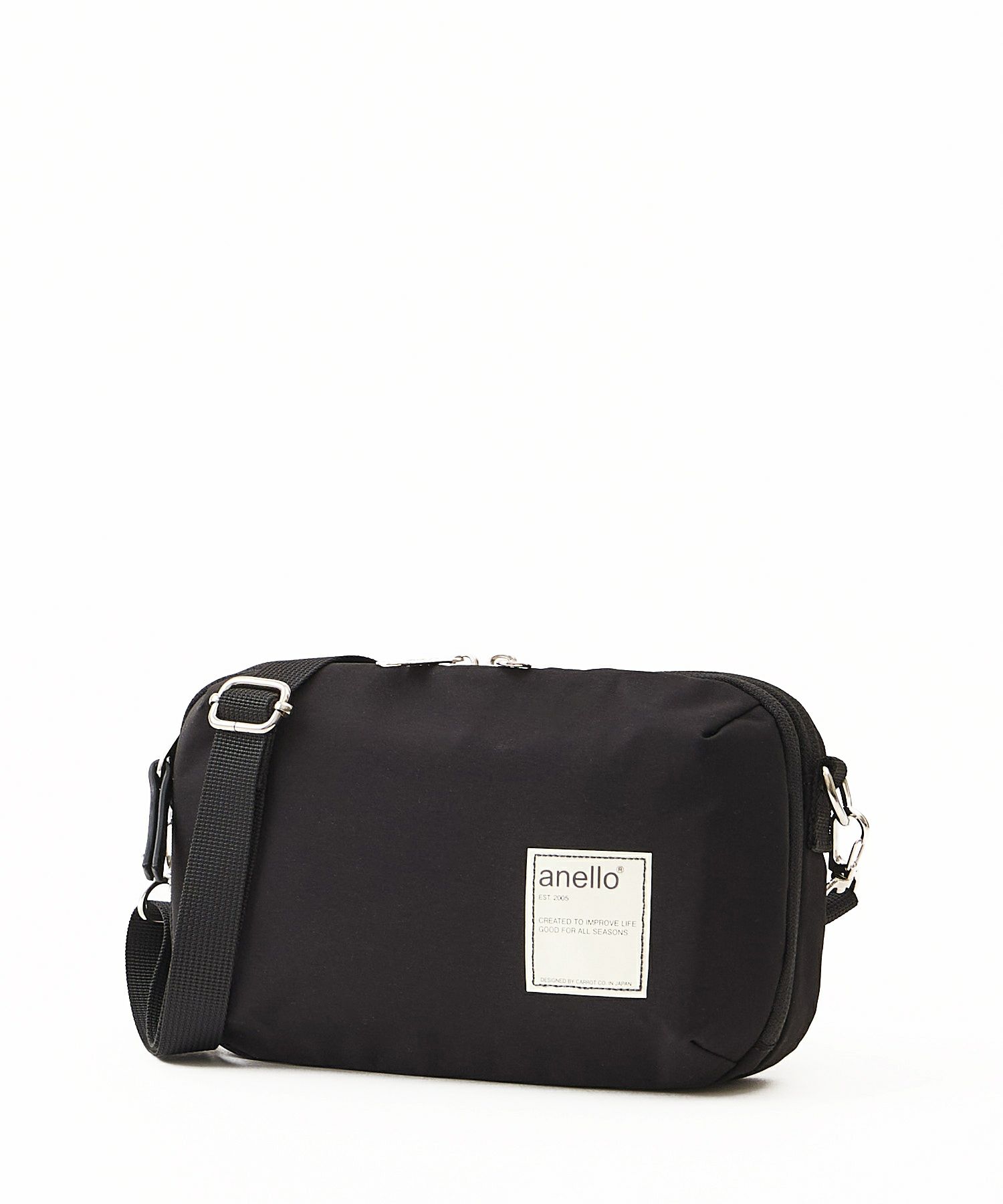 anello ショルダーバッグ 両面撥水 お財布機能 mini CIRCLE ATS0656