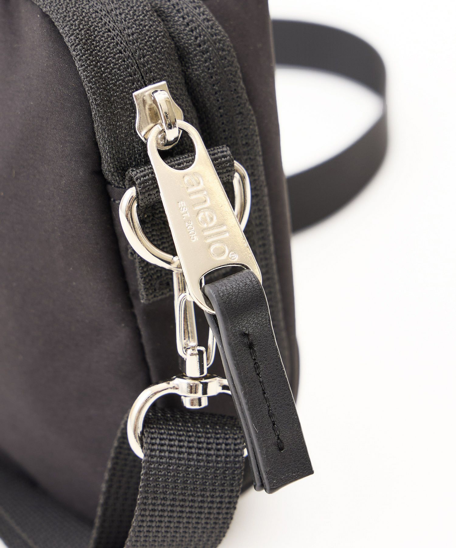 anello ショルダーバッグ 両面撥水 お財布機能 mini CIRCLE ATS0656