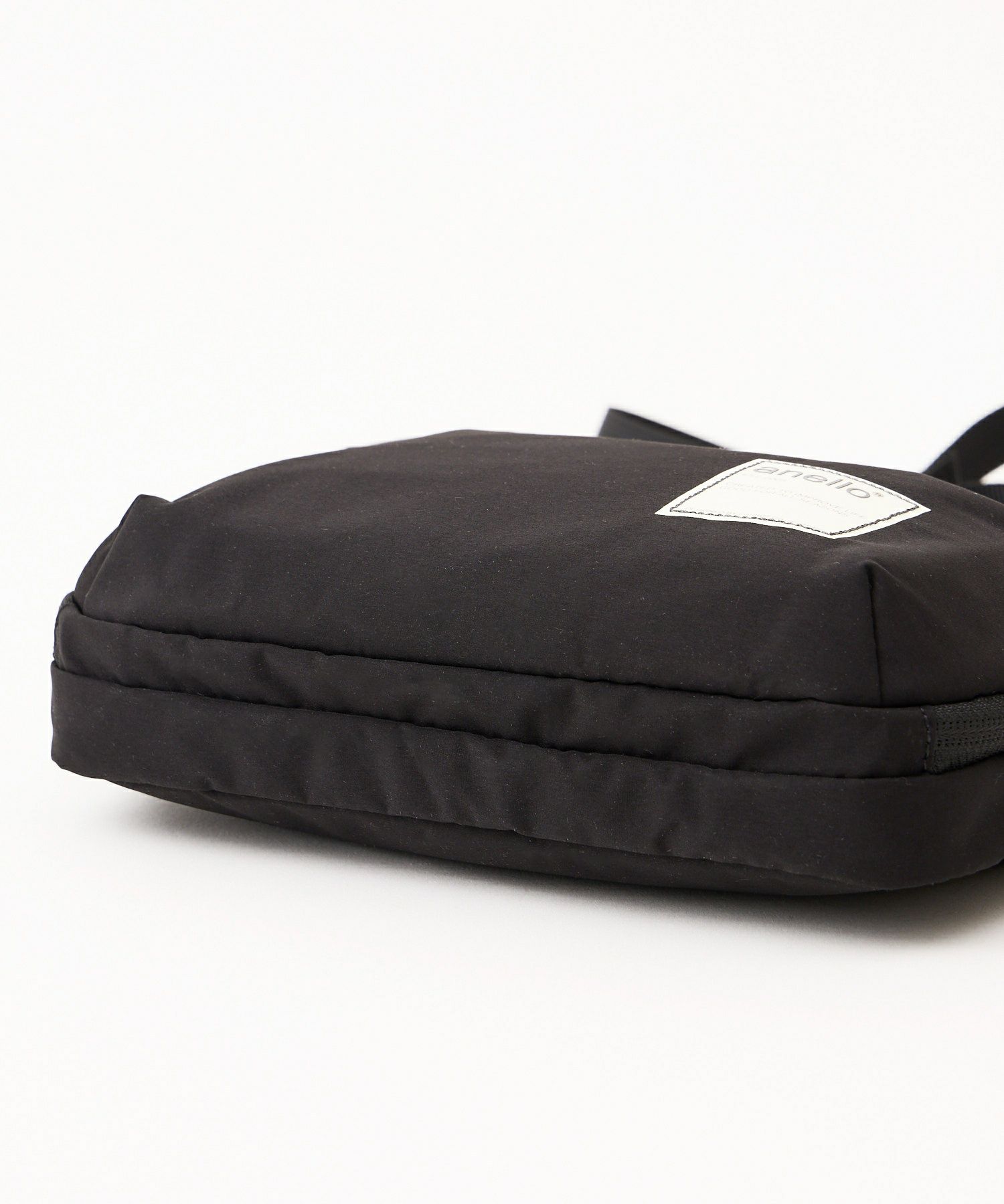 anello ショルダーバッグ 両面撥水 お財布機能 mini CIRCLE ATS0656