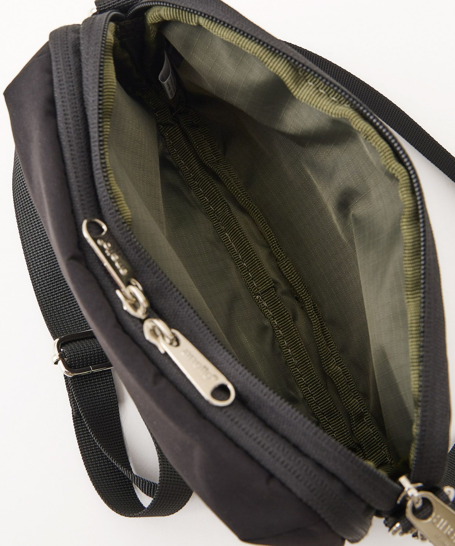 anello ショルダーバッグ 両面撥水 お財布機能 mini CIRCLE ATS0656