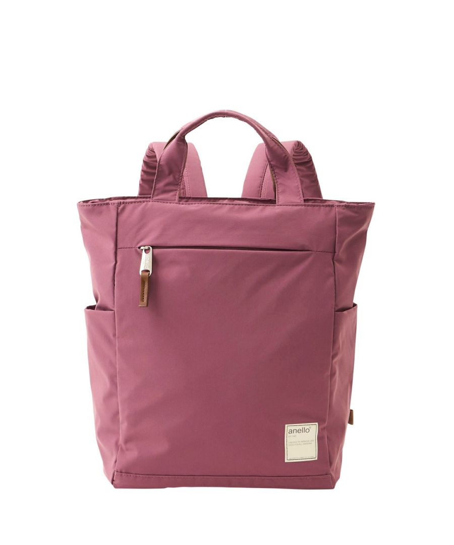 anello リュック バックパック 両面撥水 セキュリティポケット A4 5ポケ 背面メッシュ A4 CIRCLE ATS0658