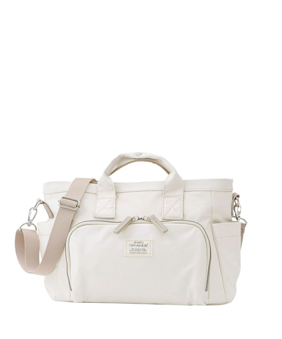 anello GRANDE ショルダーバッグ 両面撥水 10ポケット 金属ビスロンファスナー 2WAY A5 CORY GGY0151