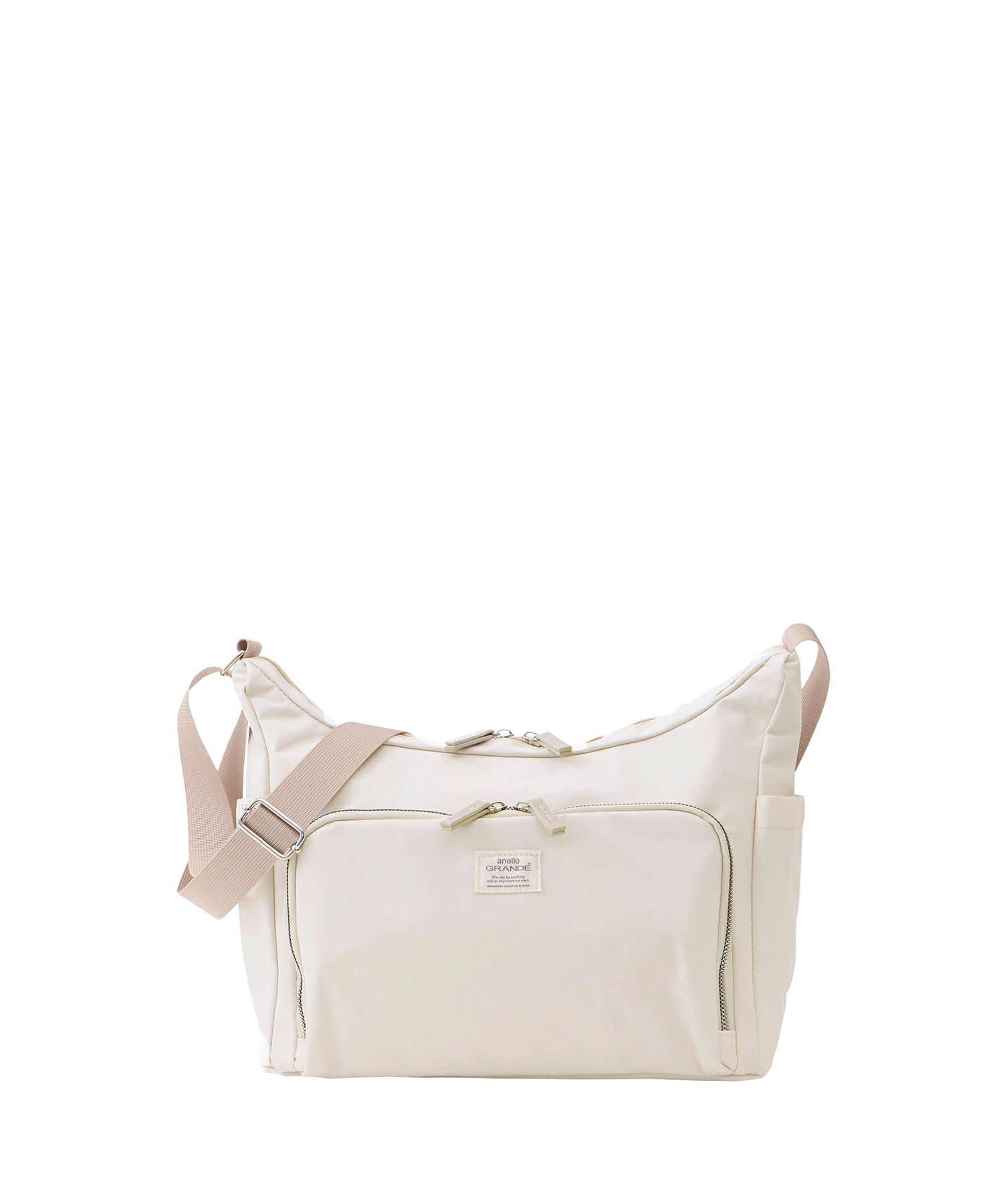 anello GRANDE ショルダーバッグ 両面撥水 10ポケット 金属ビスロンファスナー A4 CORY GGY0152