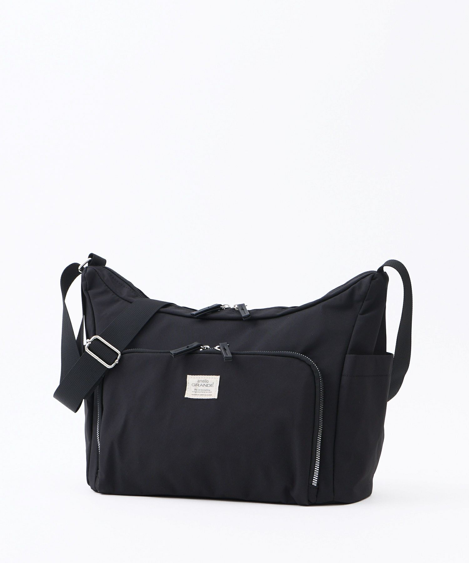 anello GRANDE ショルダーバッグ 両面撥水 10ポケット 金属ビスロンファスナー A4 CORY GGY0152