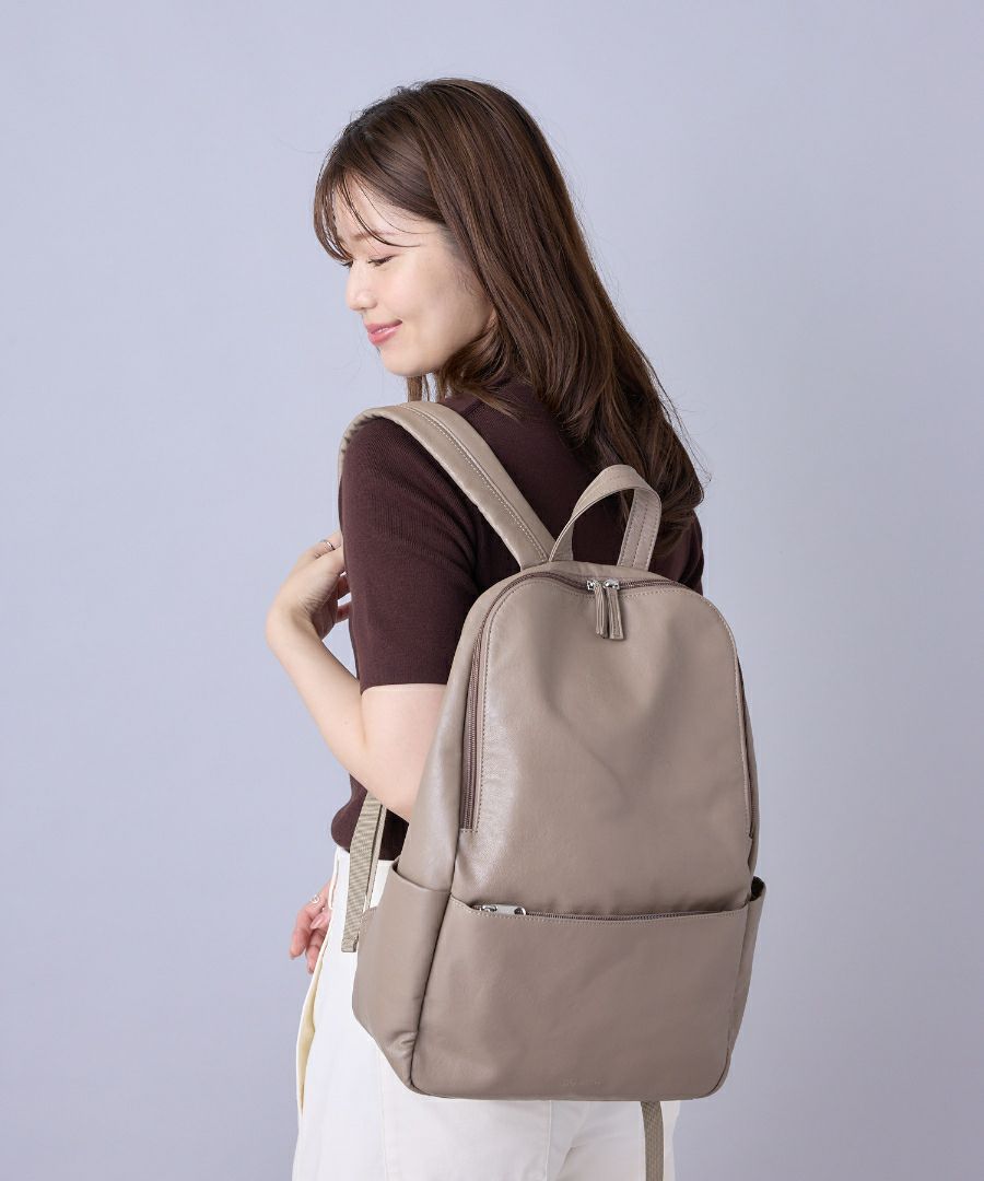 Legato Largo リュック バックパック 洗濯可能 自立 ボトルポケット A4 ユニプレーン LG-X0475