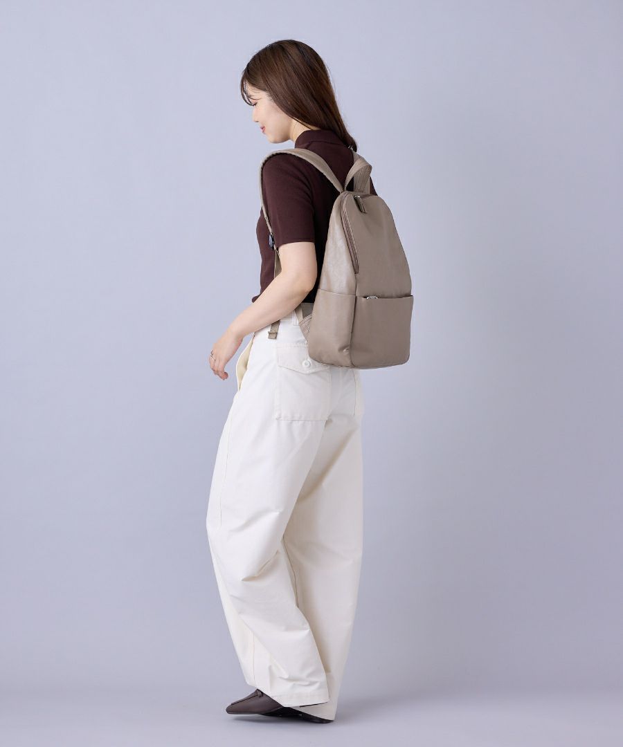 Legato Largo リュック バックパック 洗濯可能 自立 ボトルポケット A4 ユニプレーン LG-X0475