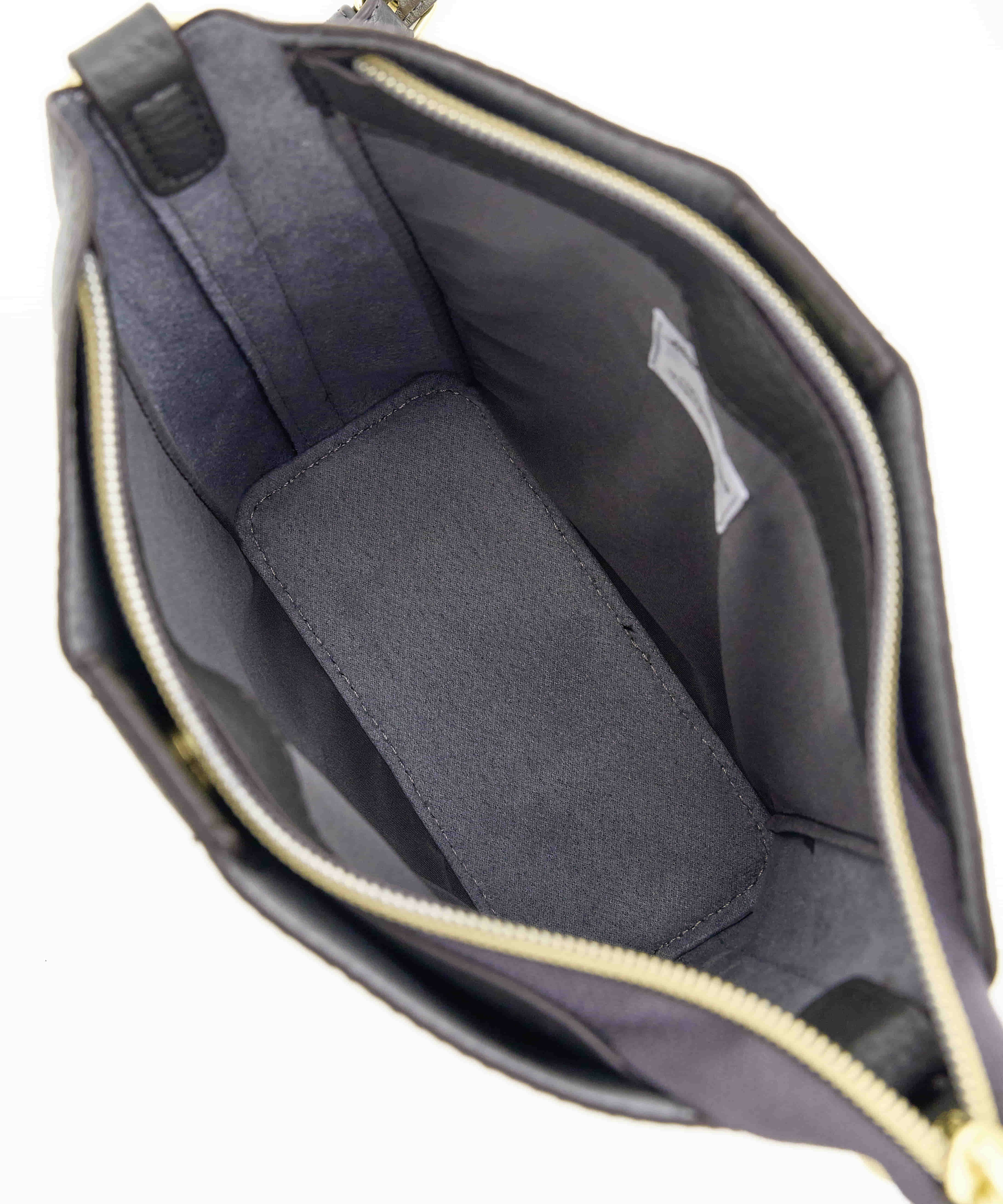 Legato Largo ショルダーバッグ シボ合皮 高見え 軽量 3つ口仕様 0 レトロシボ LH-D1376