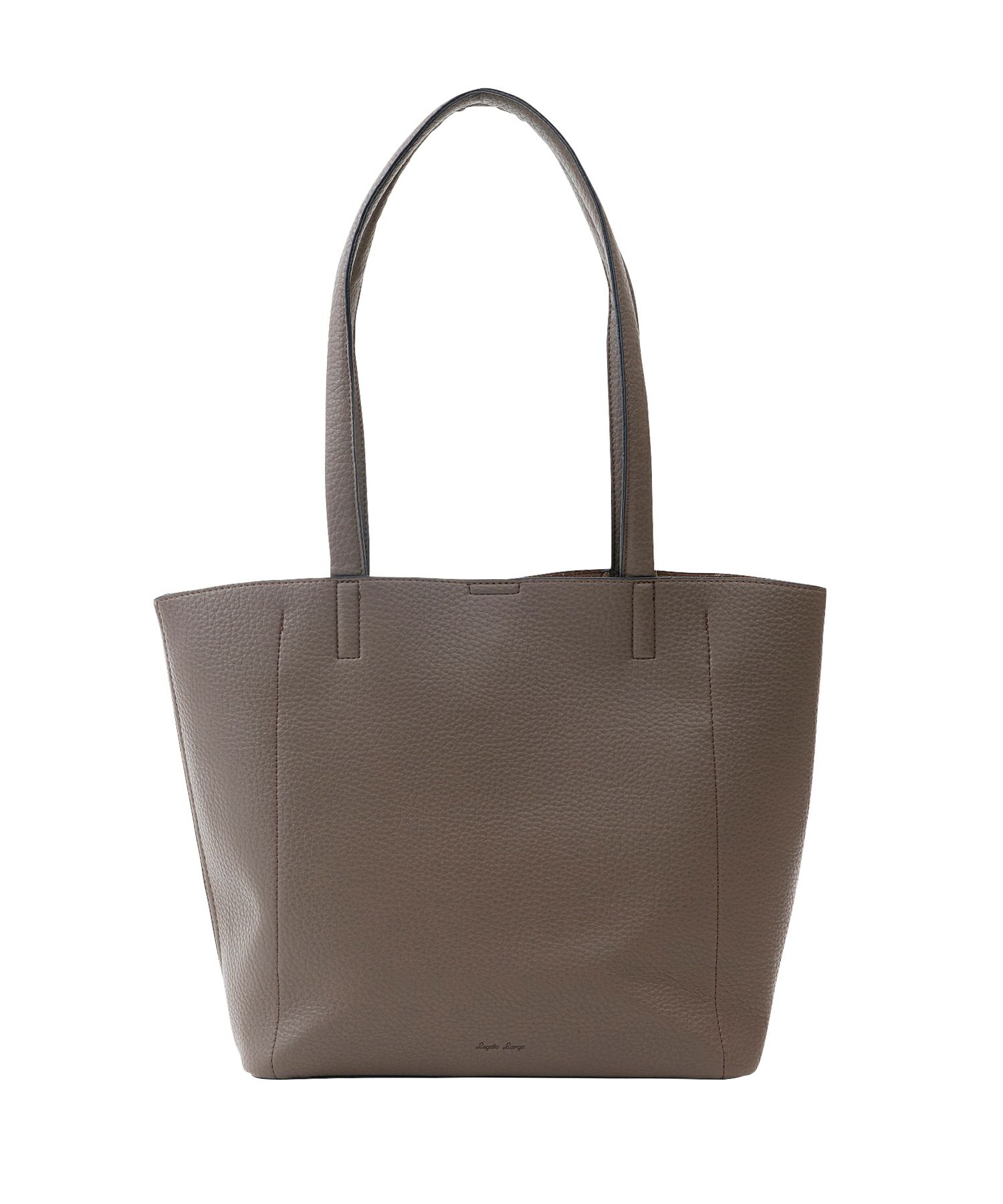 Legato Largo トートバッグ シボ合皮 高見え 軽量 3つ口仕様 A5 レトロシボ LH-D1378