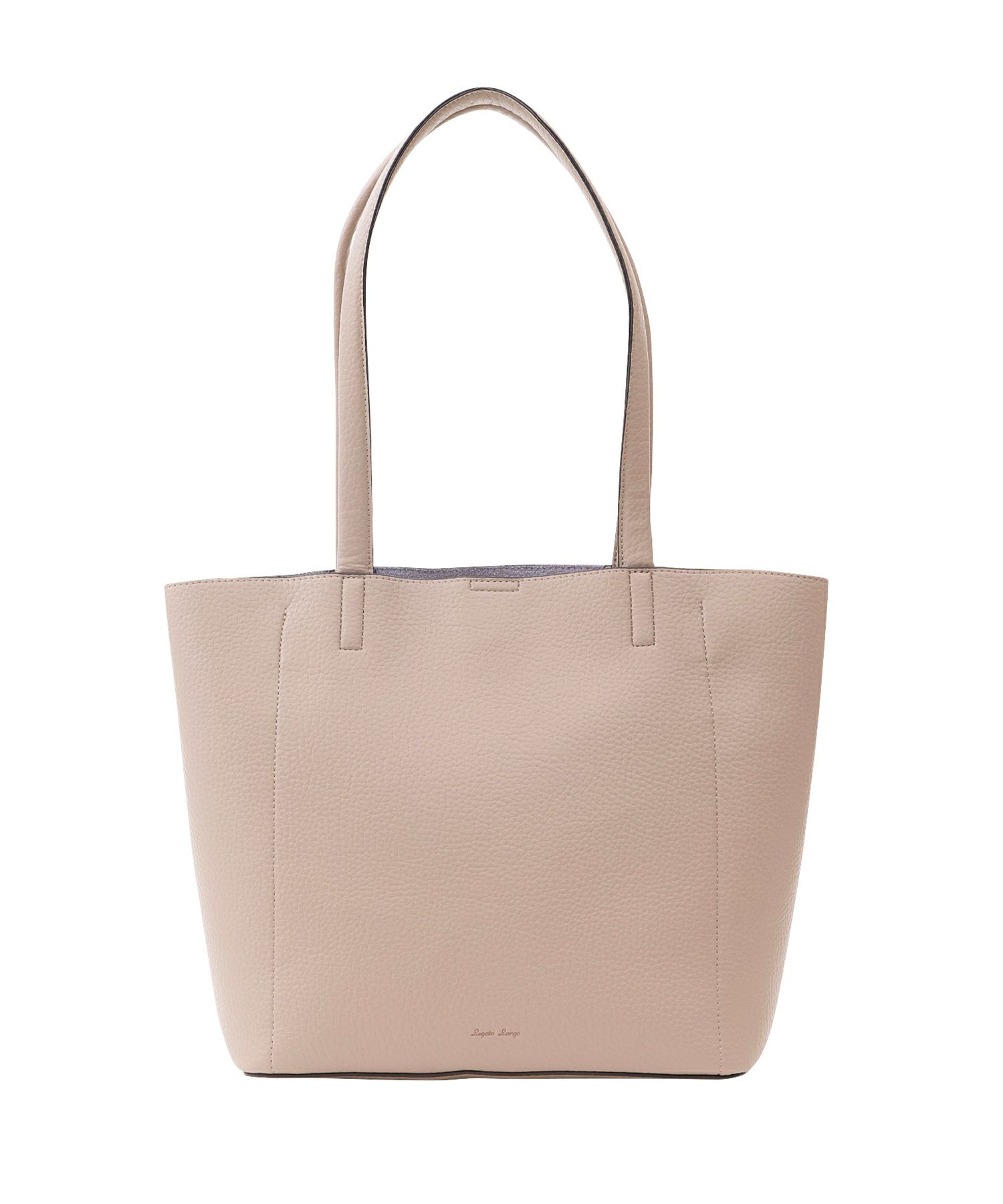 Legato Largo トートバッグ シボ合皮 高見え 軽量 3つ口仕様 A5 レトロシボ LH-D1378