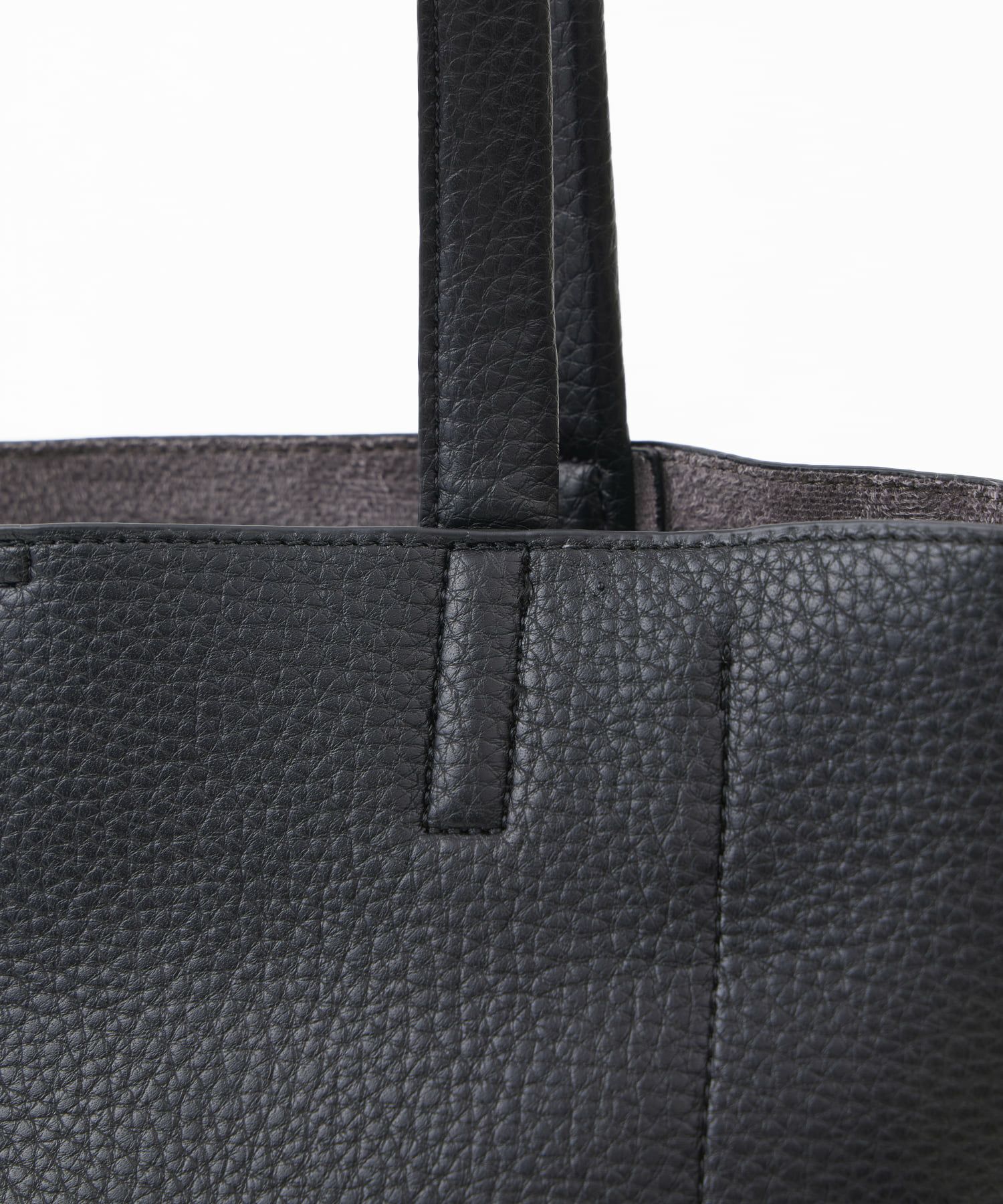 Legato Largo トートバッグ シボ合皮 高見え 軽量 3つ口仕様 A5 レトロシボ LH-D1378