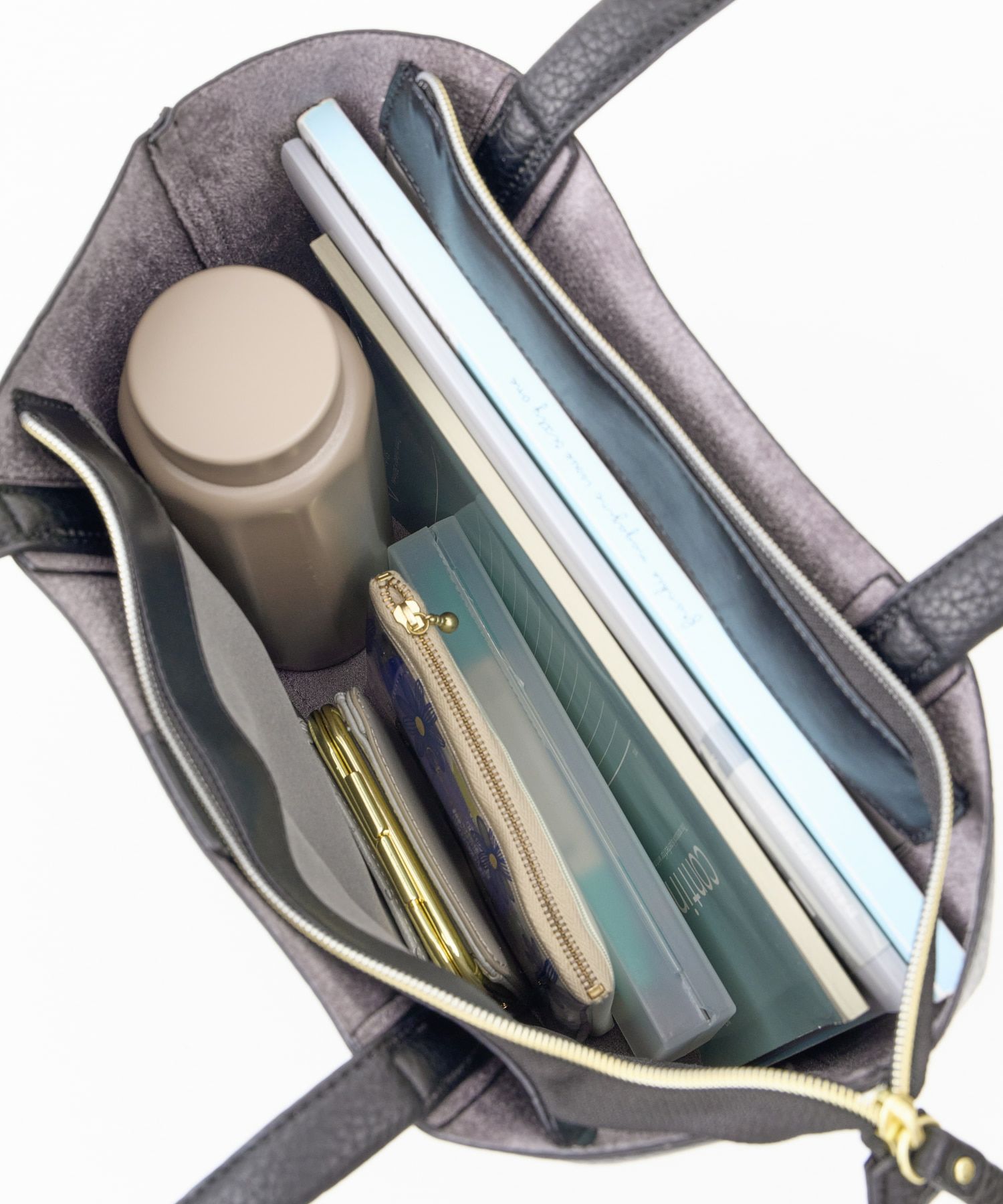 Legato Largo トートバッグ シボ合皮 高見え 軽量 3つ口仕様 A5 レトロシボ LH-D1378