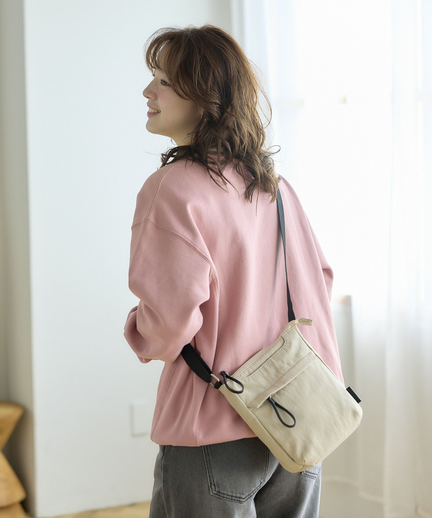 Legato Largo ショルダーバッグ ナチュらくバッグ 撥水 mini ナチュらくバッグ LH-F3455