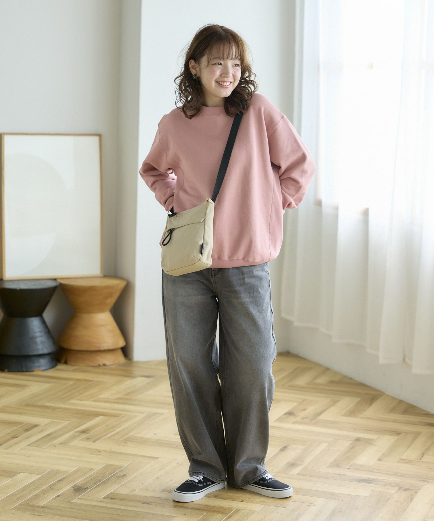 Legato Largo ショルダーバッグ ナチュらくバッグ 撥水 mini ナチュらくバッグ LH-F3455