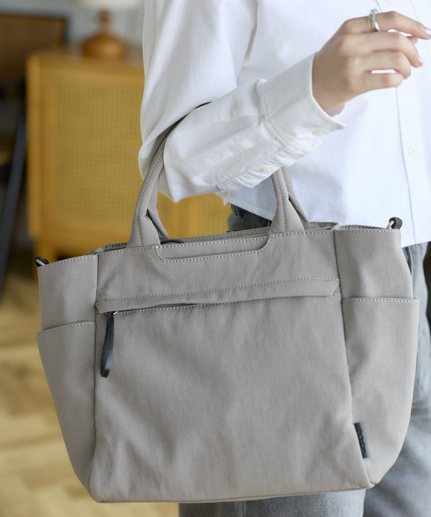 Legato Largo トートバッグ ナチュらくバッグ 撥水 2WAY A4 A4 ナチュらくバッグ LH-F3456