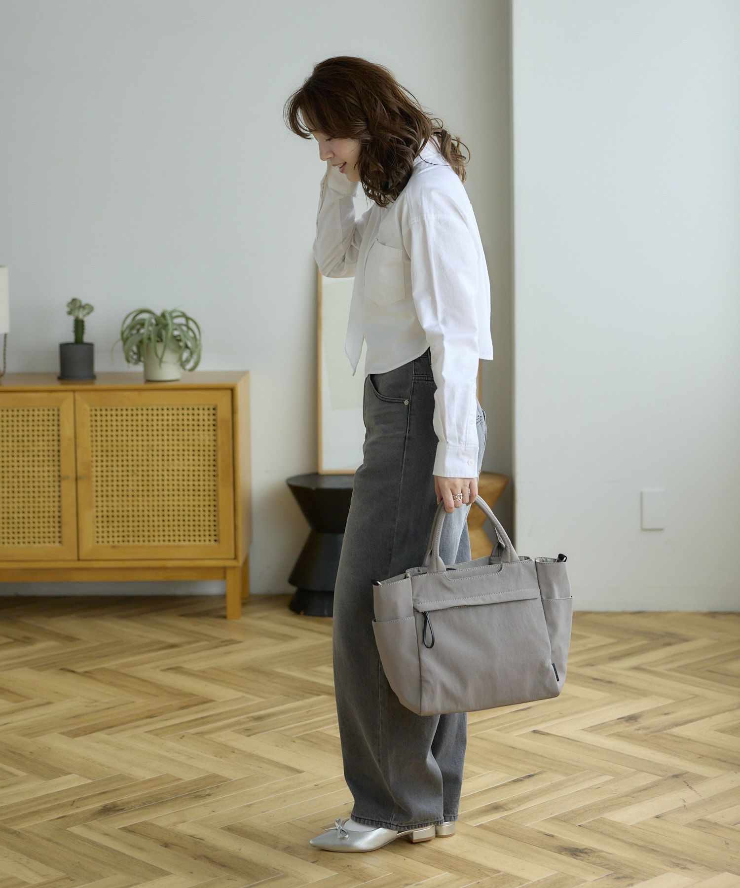 Legato Largo トートバッグ ナチュらくバッグ 撥水 2WAY A4 A4 ナチュらくバッグ LH-F3456