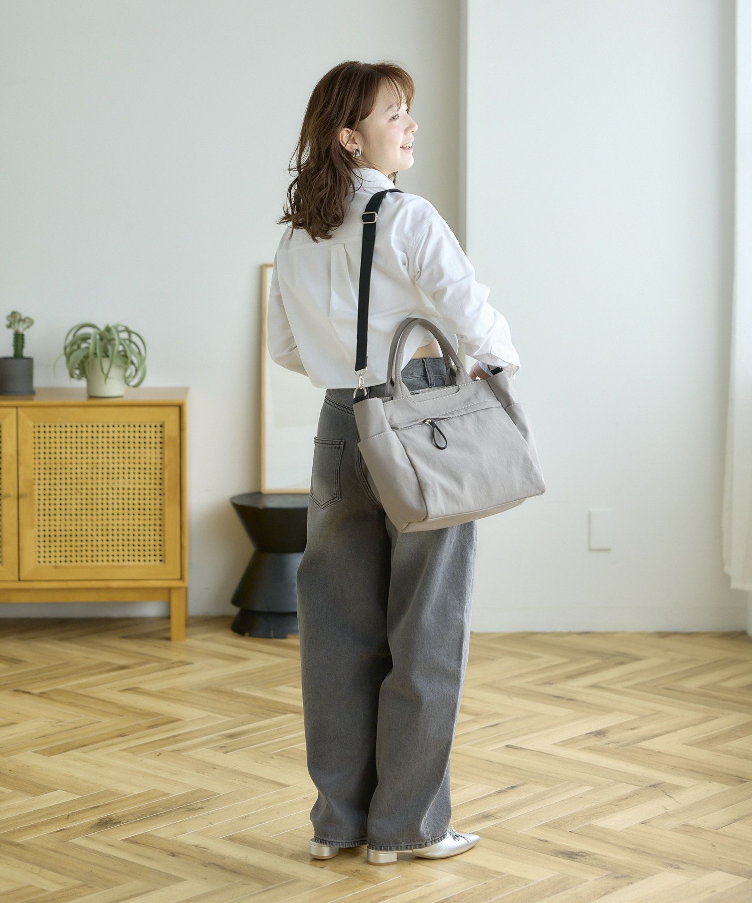 Legato Largo トートバッグ ナチュらくバッグ 撥水 2WAY A4 A4 ナチュらくバッグ LH-F3456